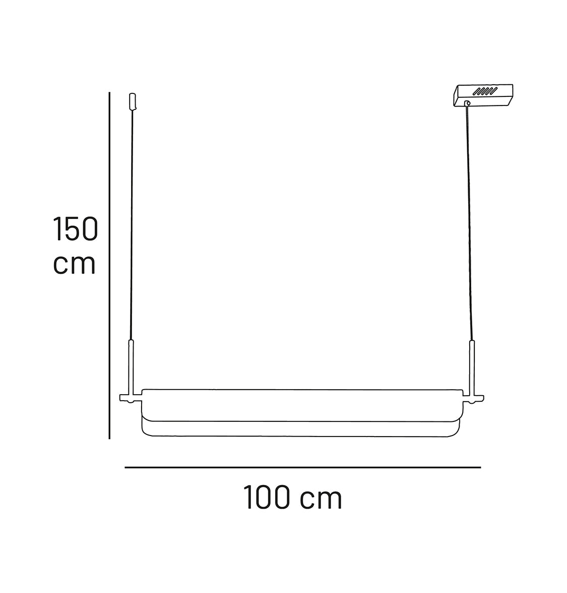 Orkos Marble Pendant Light Chandelier 100 Cm - Heka Lighting & Trading Limited