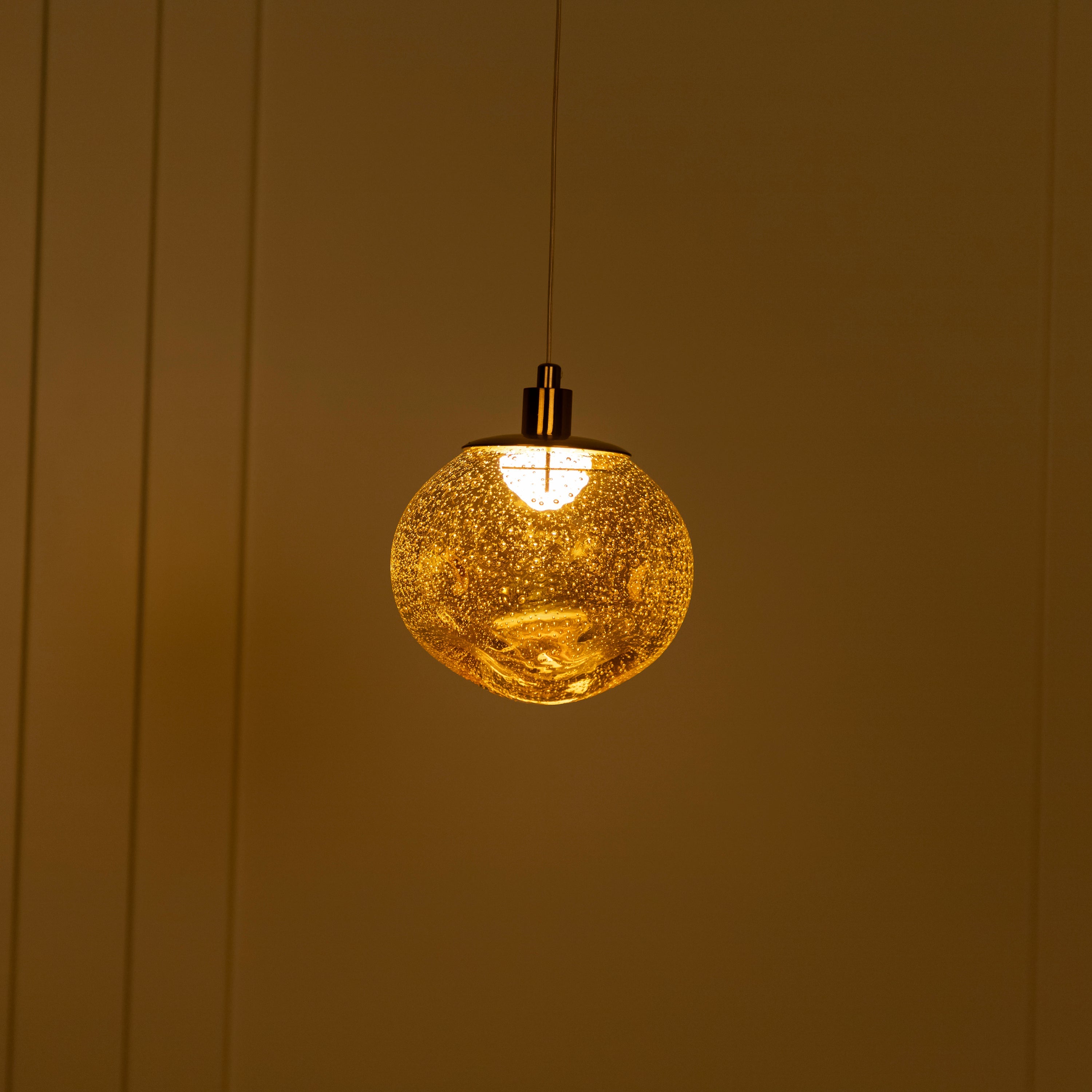 Kopenhag Bubbly Honey Glass Antique Pendant Light - Heka Lighting & Trading Limited