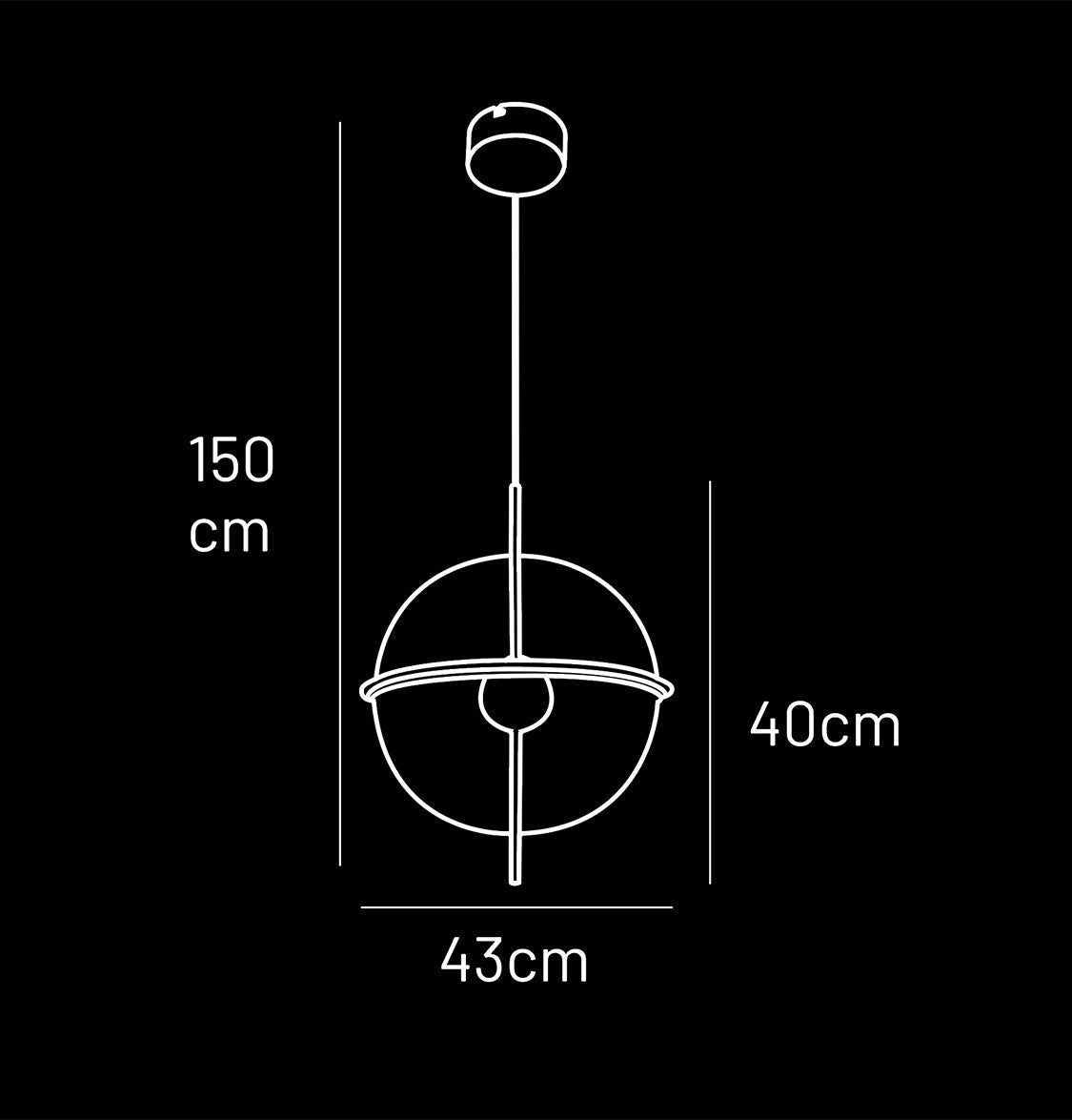 Carina Single Transparent Acrylic Gold Pendant Light Chandelier 40 Cm - Heka Lighting & Trading Limited