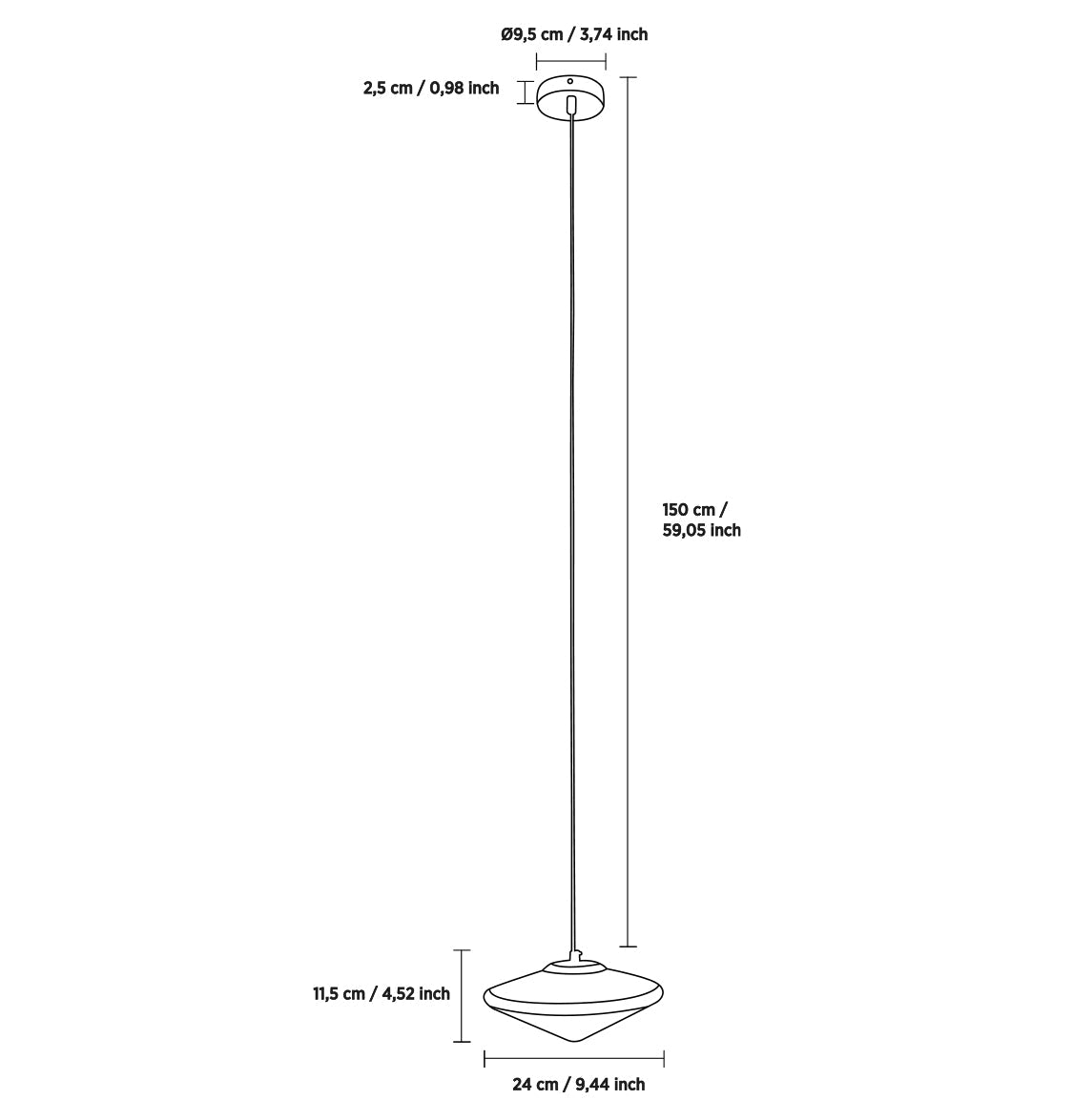 Marshal Chrome Led Pendant Light Chandelier 25 Cm - Heka Lighting & Trading Limited