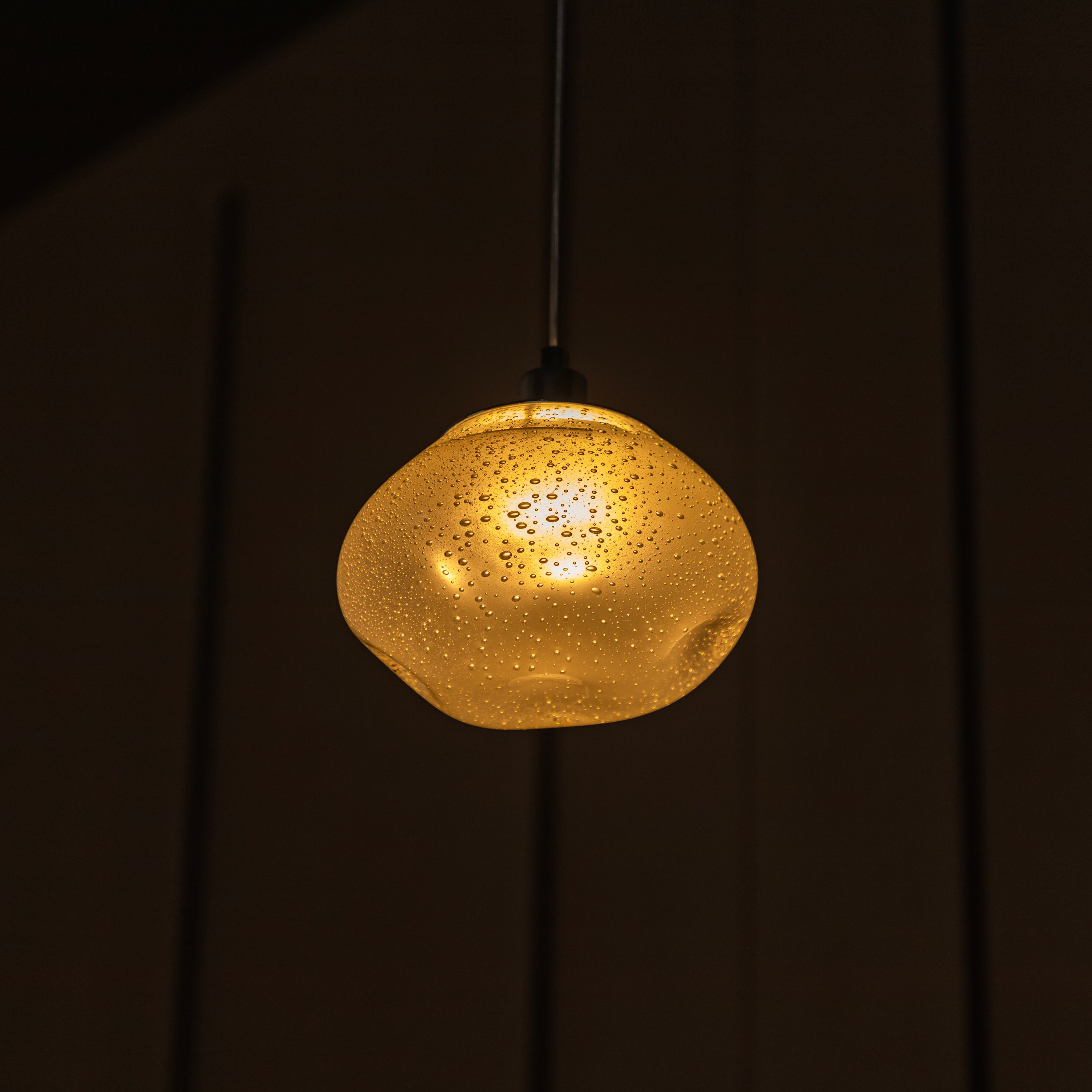 Odense Bubbly Soft Flat Glass Chrome Pendant Light Chandelier - Heka Lighting & Trading Limited