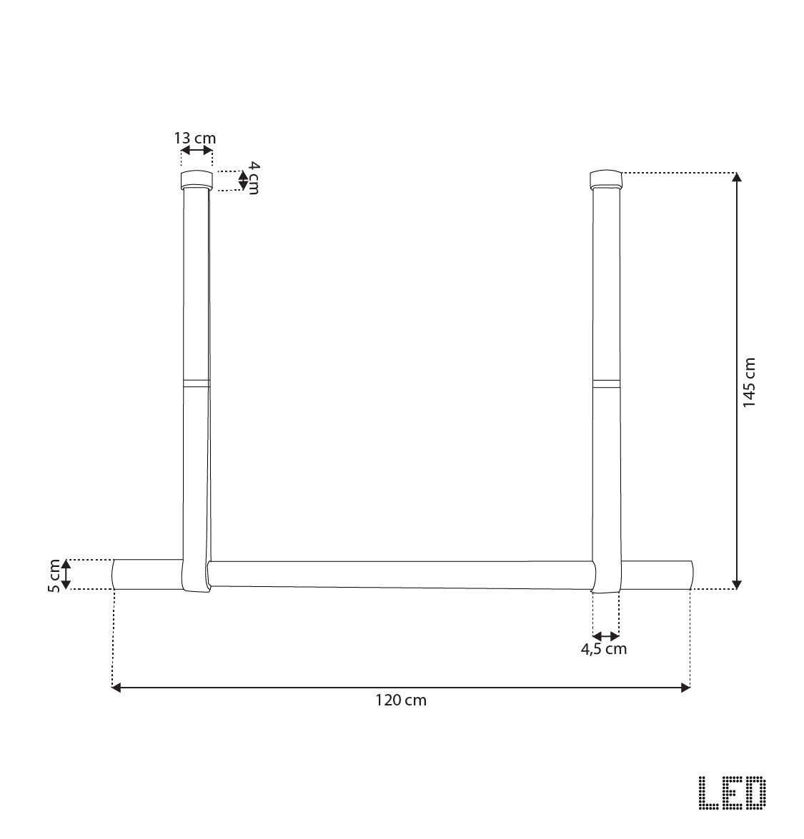Lusaka Platinum Gray Leather Chandelier - Heka Lighting & Trading Limited