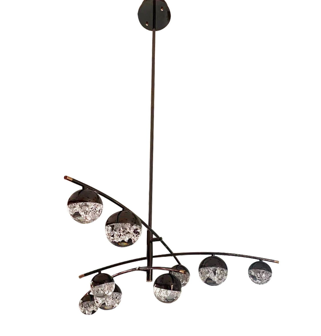 Lima 9's Transparent Acrylic Platin Chandelier - Heka Lighting & Trading Limited