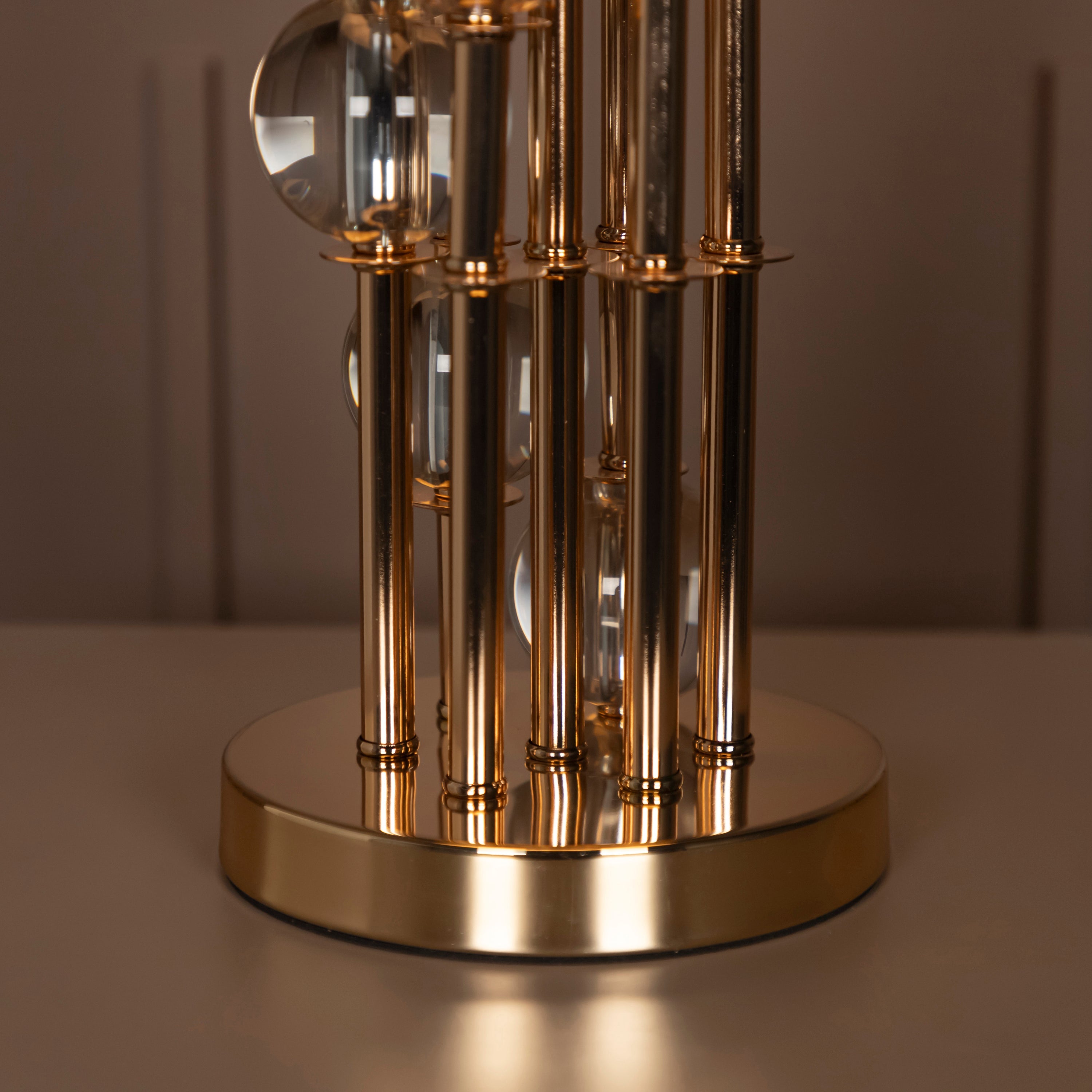 Bonn Gold Transparent Glass Lampshade - Heka Lighting & Trading Limited