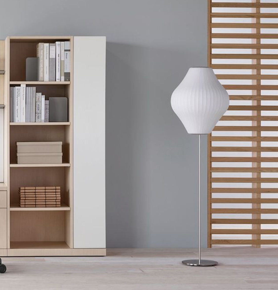 Mimosa Soft Touch White Floor Lamp 30 Cm - Heka Lighting & Trading Limited