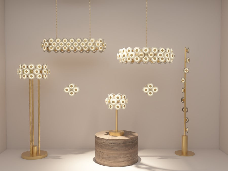 Efes Helezon Marble Antique Floor Lamp - Heka Lighting & Trading Limited