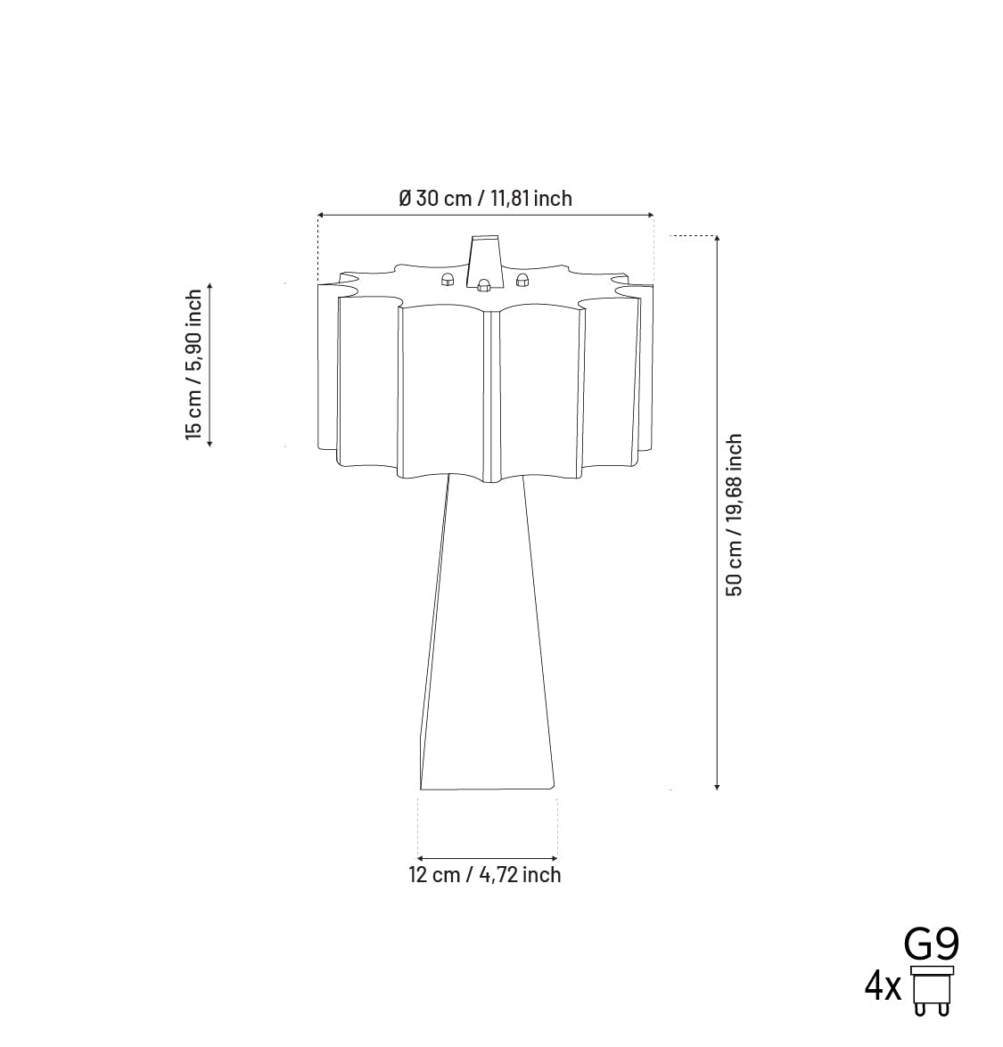 Abha Traverter Table Lamp - Heka Lighting & Trading Limited