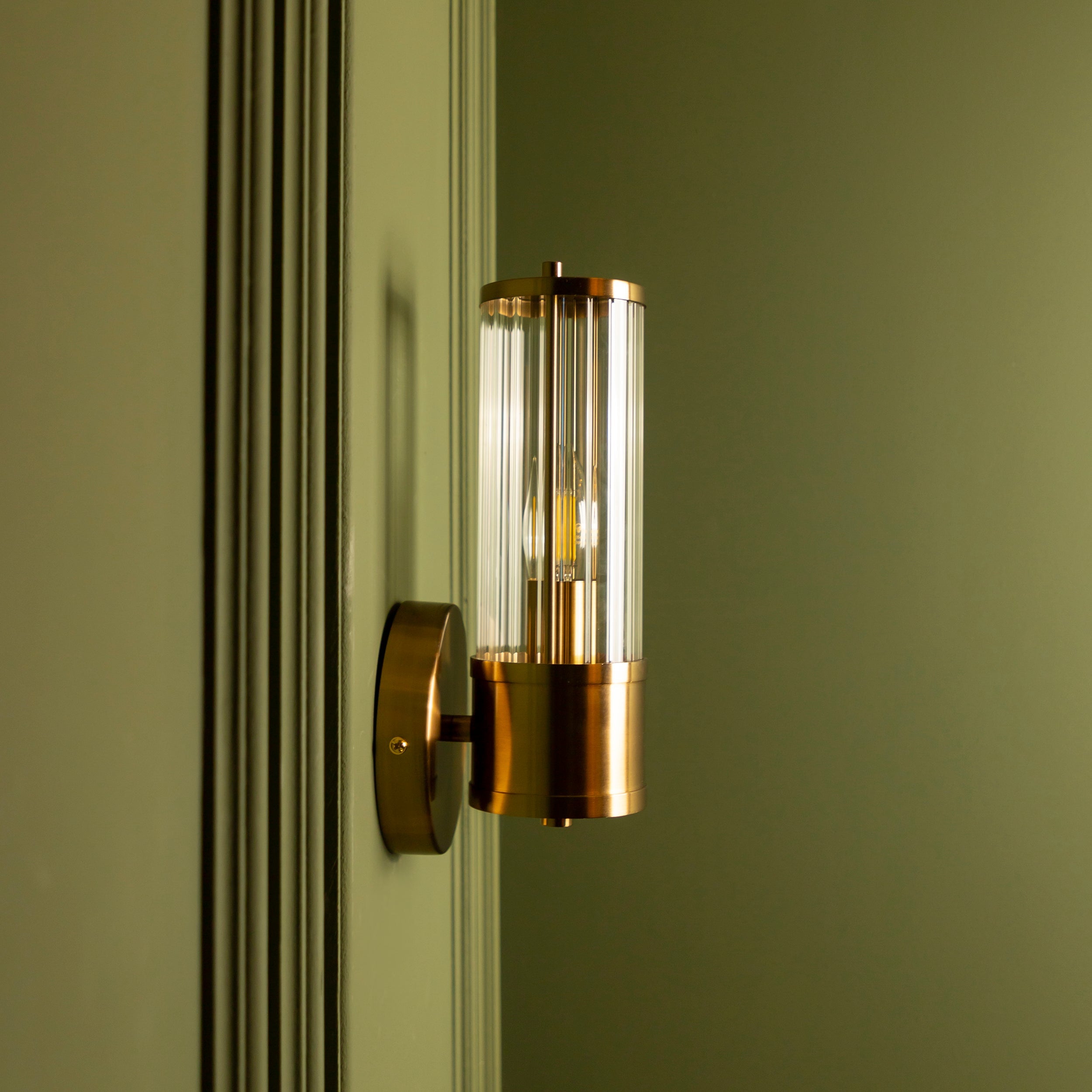 Marseille Single Transparent Antique Wall Sconce | Modern Decorative Lighting For Homes & Hotels - Heka Lighting & Trading Limited