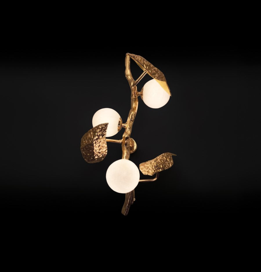 Doha Triple Gold Wall Sconce - Heka Lighting & Trading Limited