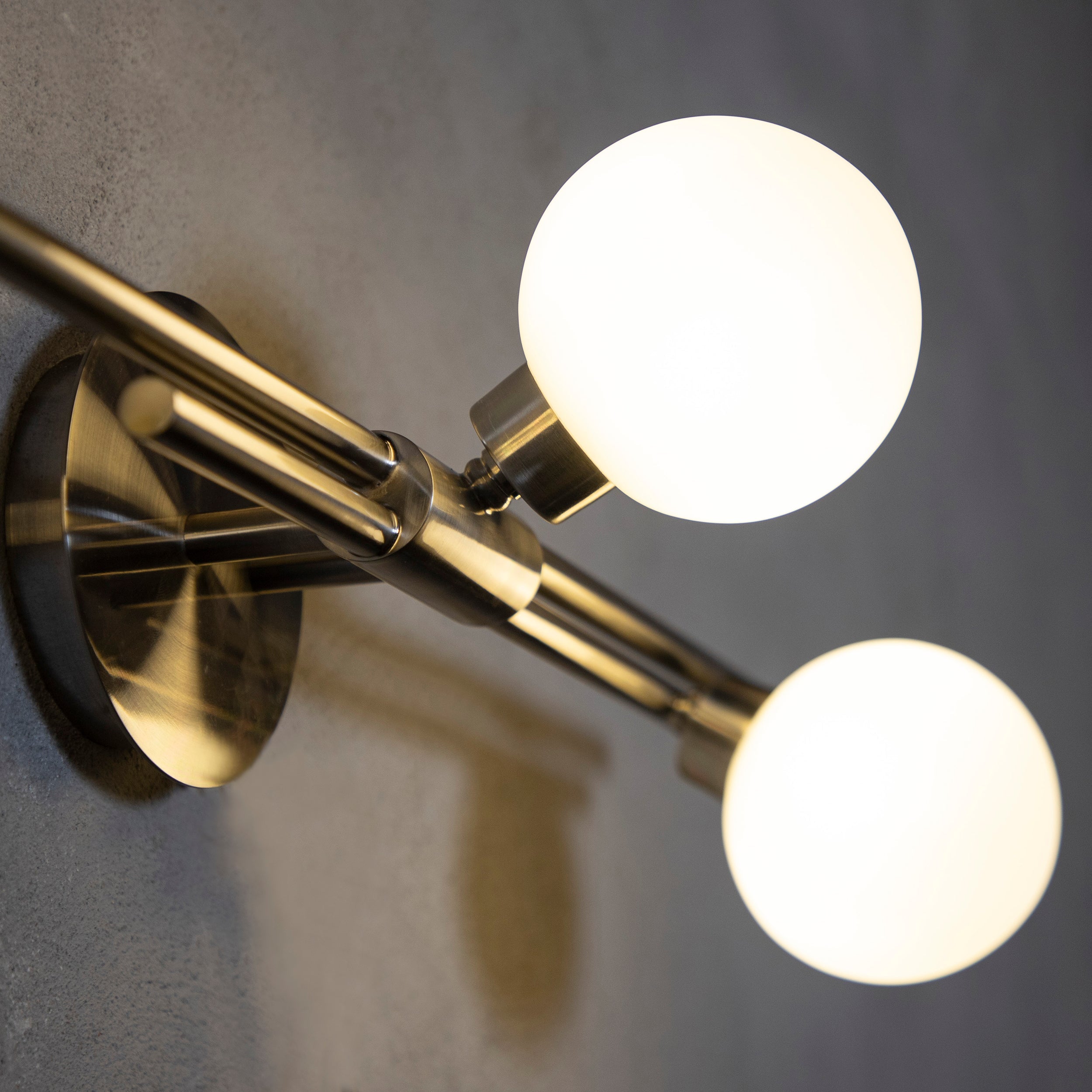 Likya Soft Three Glass Wall Sconce - Heka Lighting & Trading Limited
