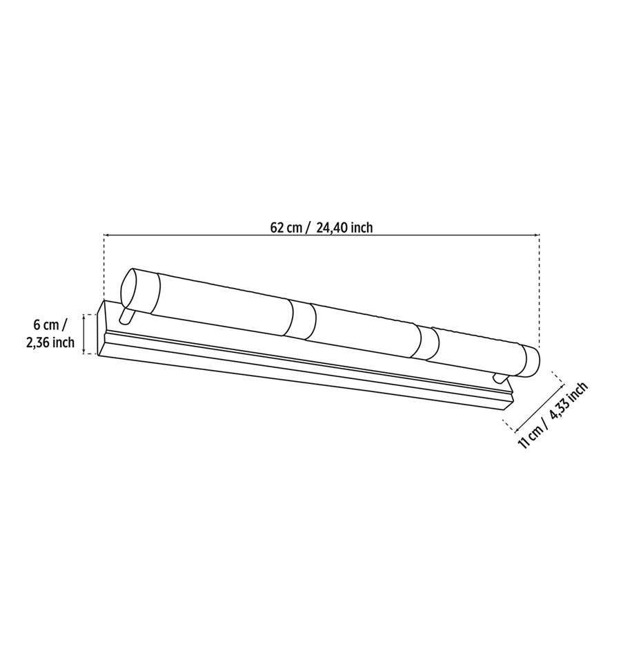 Alabanda 3-Piece Transparent Acrylic Antique Led Wall Sconce - Heka Lighting & Trading Limited