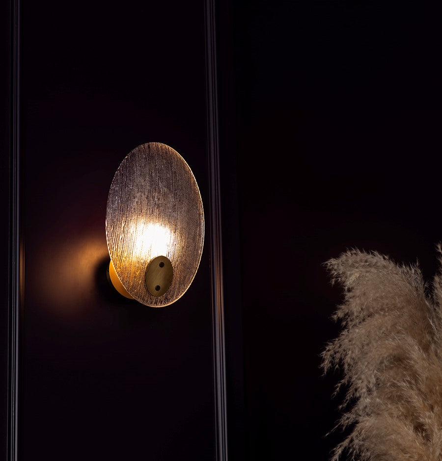 Gana White Frosted Glass Antique Wall Sconce - Heka Lighting & Trading Limited