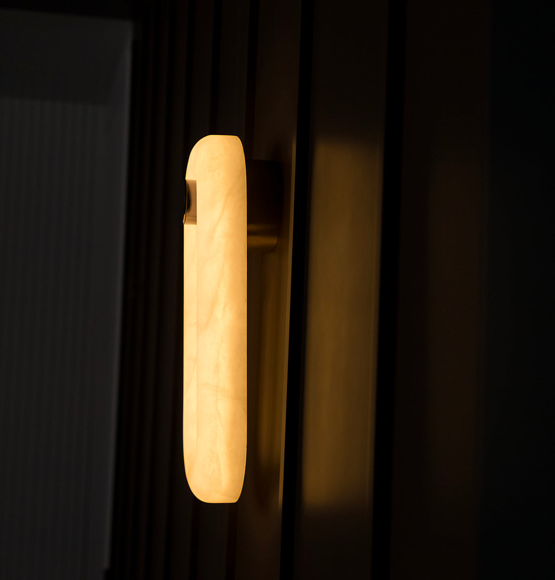 Teta White Marble Antique Wall Sconce 15X40 Cm - Heka Lighting & Trading Limited