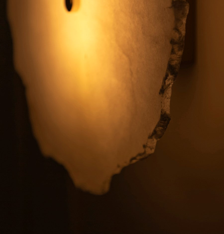 Antwerp Single White Marble Antique Led Wall Sconce - Heka Lighting & Trading Limited