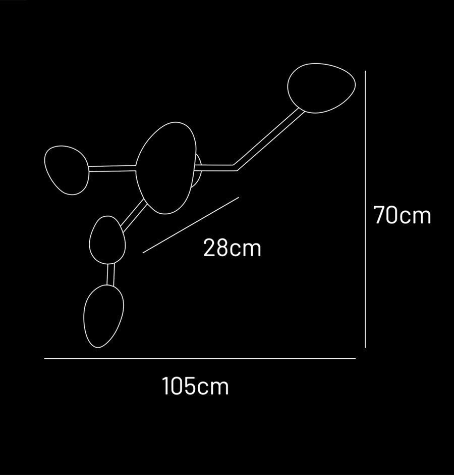 Tomris Beşli Transparent Optical Acrylic Black Led Wall Sconce - Heka Lighting & Trading Limited