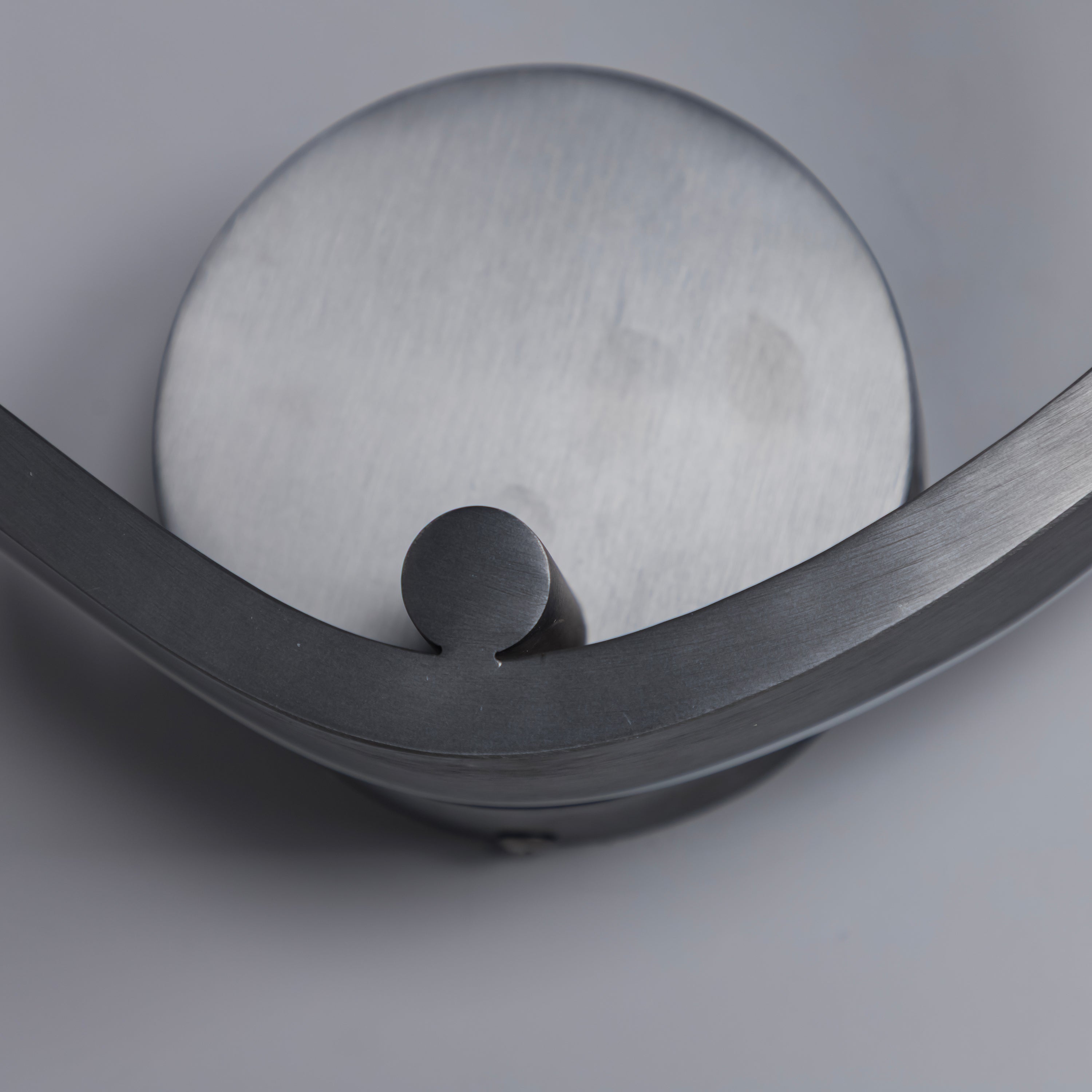 Marsis Stainless Platinum Small Led Wall Sconce - Heka Lighting & Trading Limited