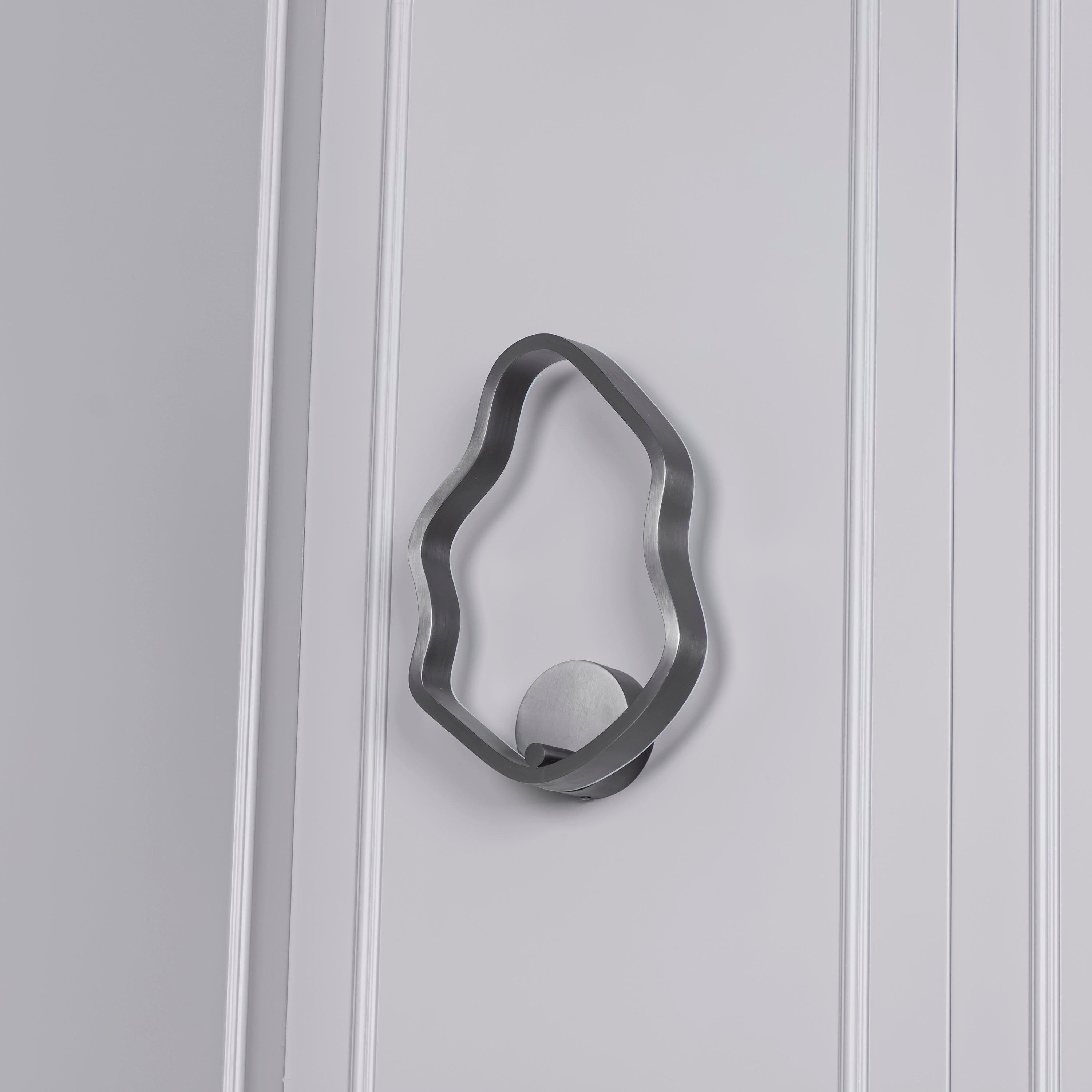 Marsis Stainless Platinum Small Led Wall Sconce - Heka Lighting & Trading Limited