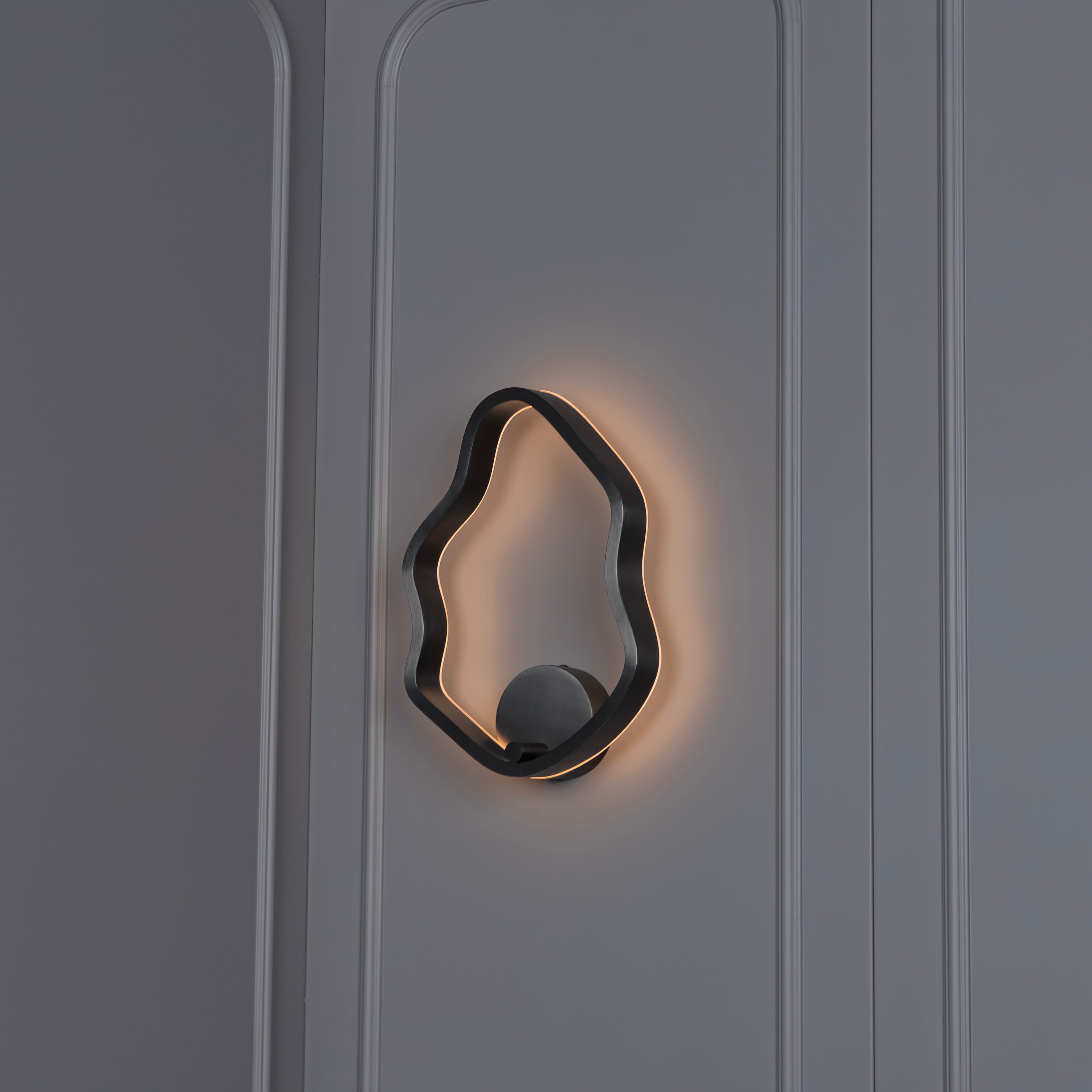 Marsis Stainless Platinum Small Led Wall Sconce - Heka Lighting & Trading Limited