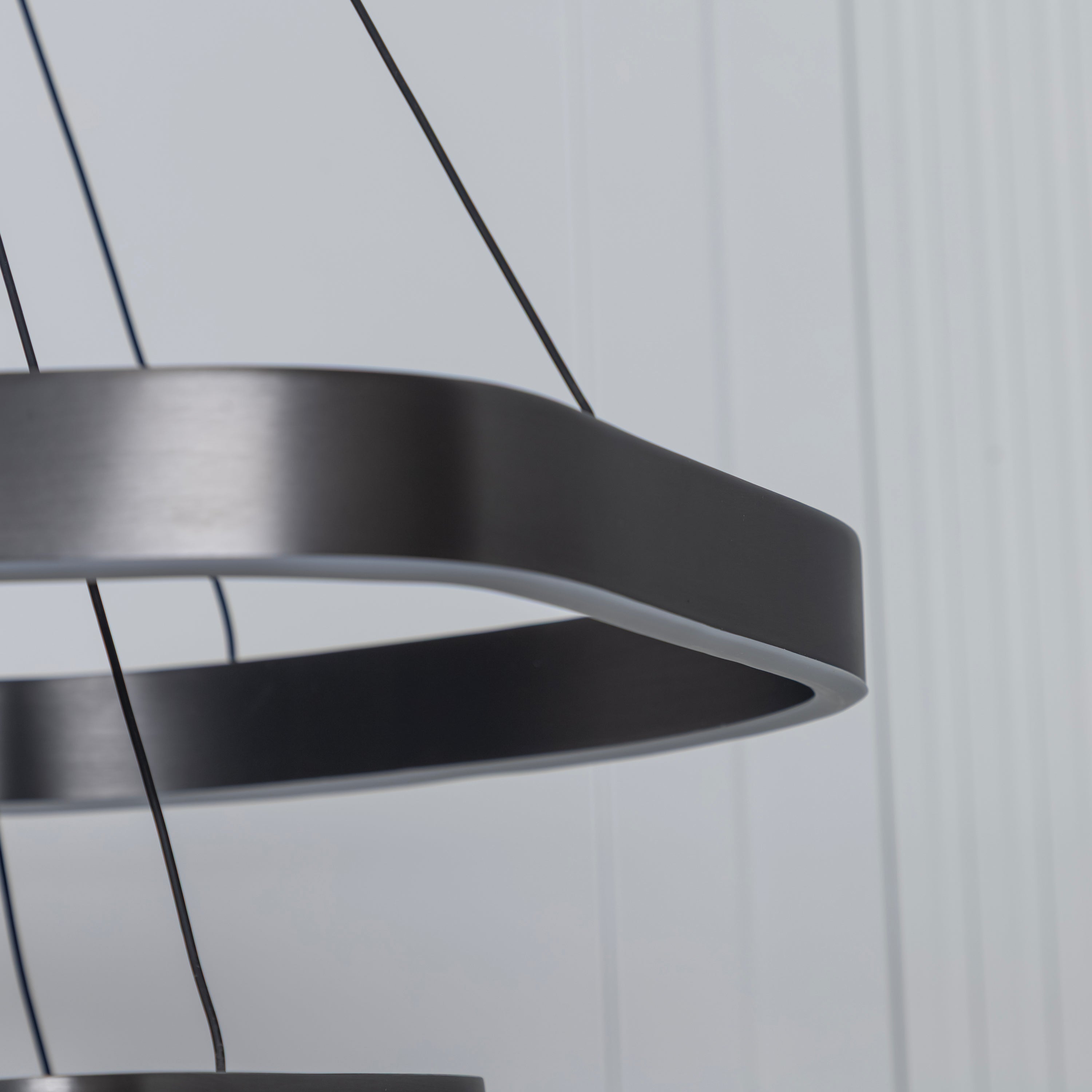 Marsis 2-Row Stainless Platinum Living Room Led Chandelier - Heka Lighting & Trading Limited