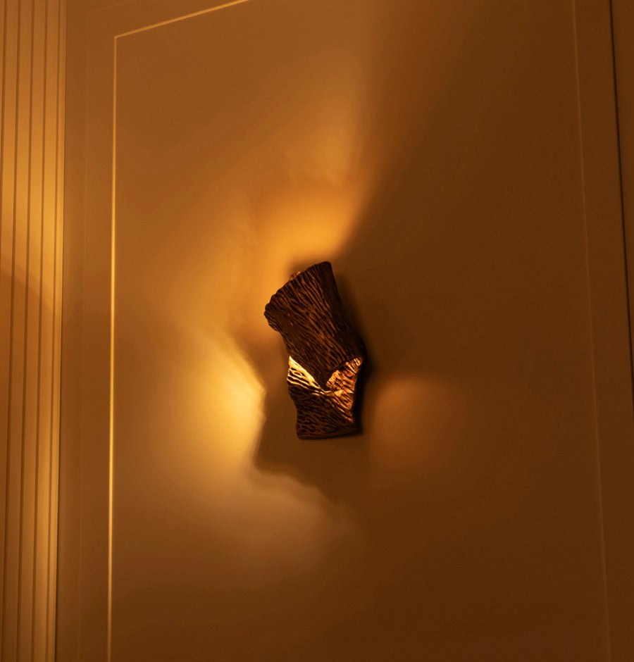 Bolivian Resin Protected Dark Antique Wall Sconce - Heka Lighting & Trading Limited