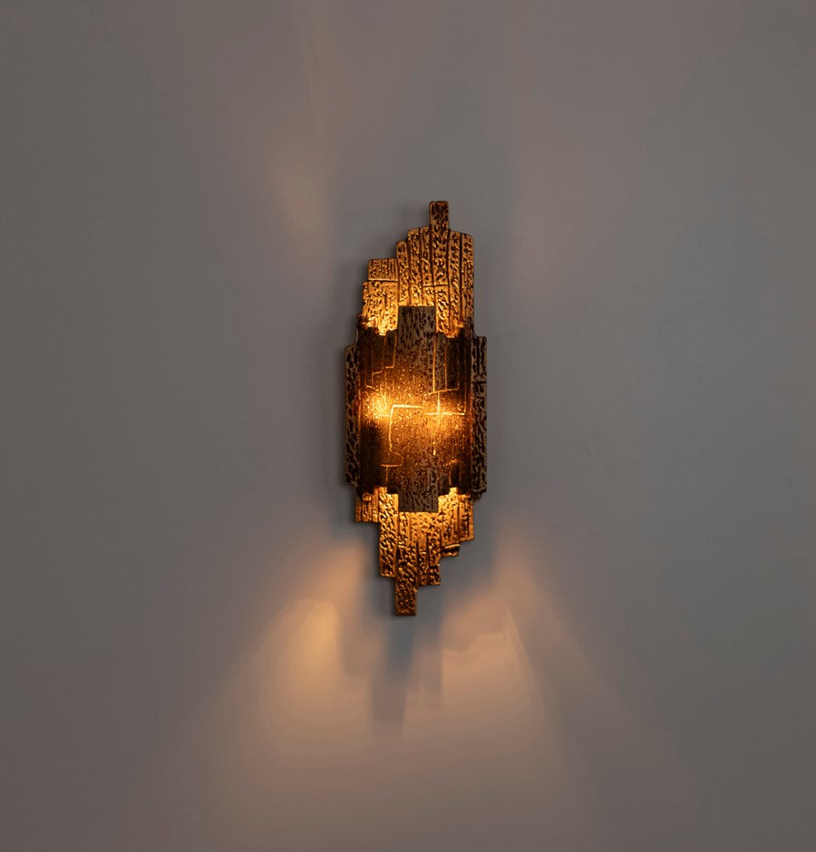 Belarus Resin Protected Dark Antique Wall Sconce - Heka Lighting & Trading Limited