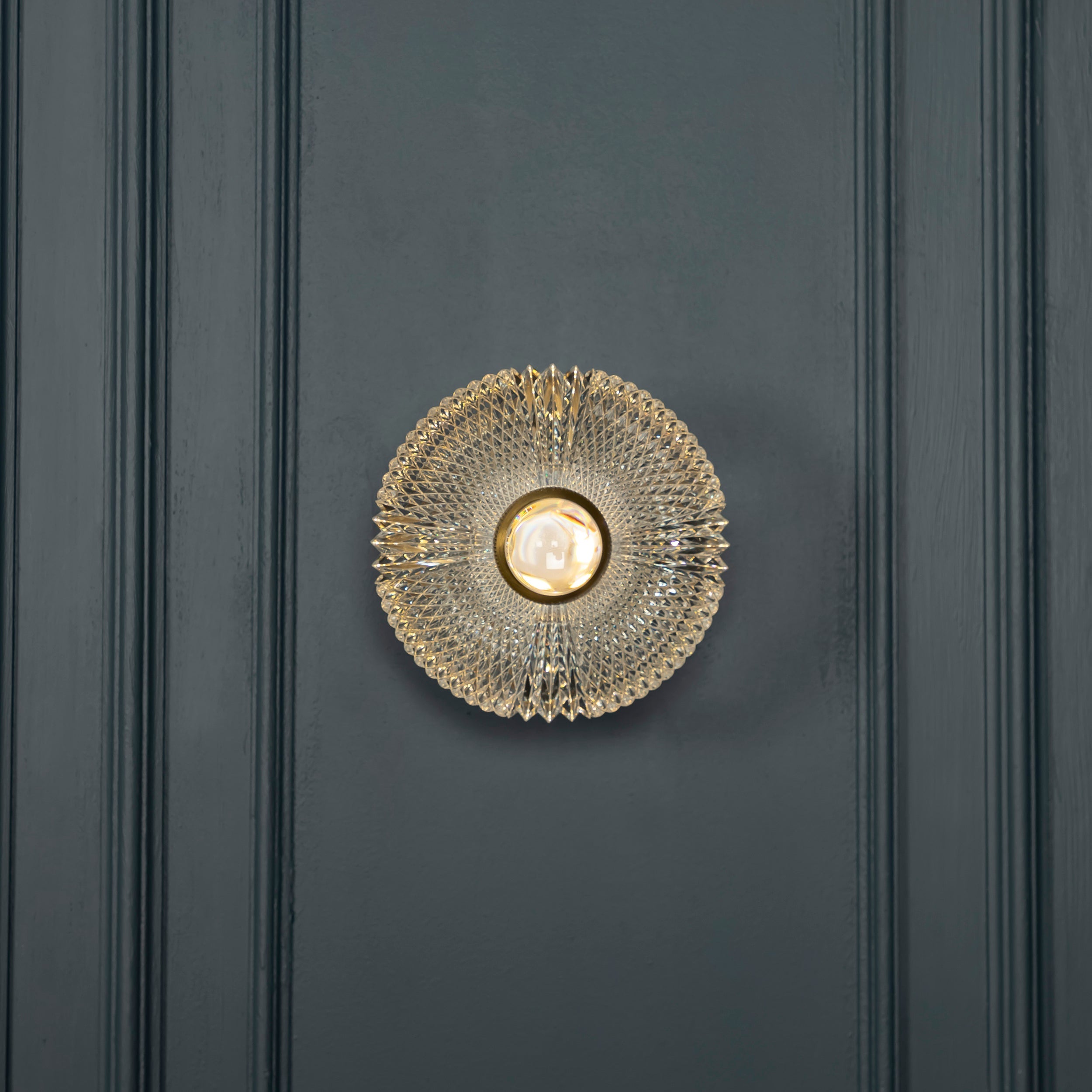 Aspar Tek Acrylic Transparent Antique Wall Sconce - Heka Lighting & Trading Limited