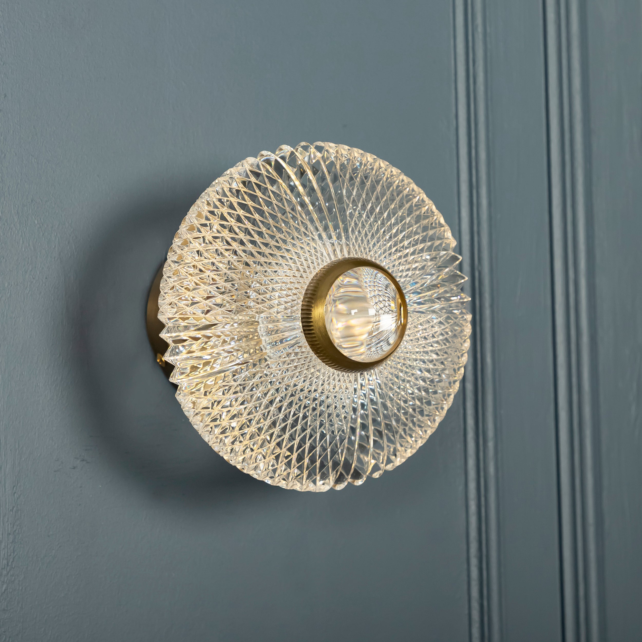 Aspar Tek Acrylic Transparent Antique Wall Sconce - Heka Lighting & Trading Limited