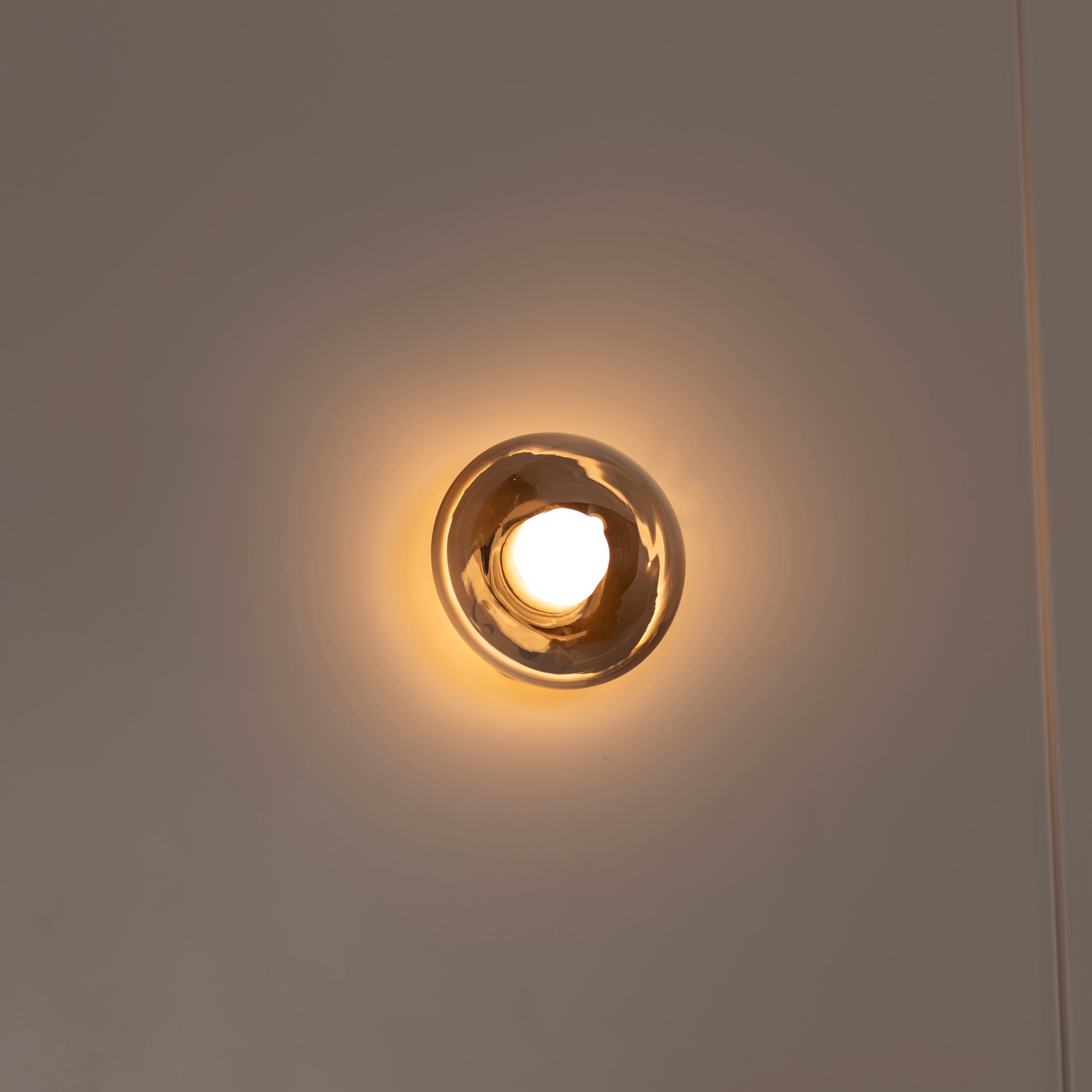 Labranda Single Smoked Glass Black Led Wall Sconce 10 Cm - Heka Lighting & Trading Limited