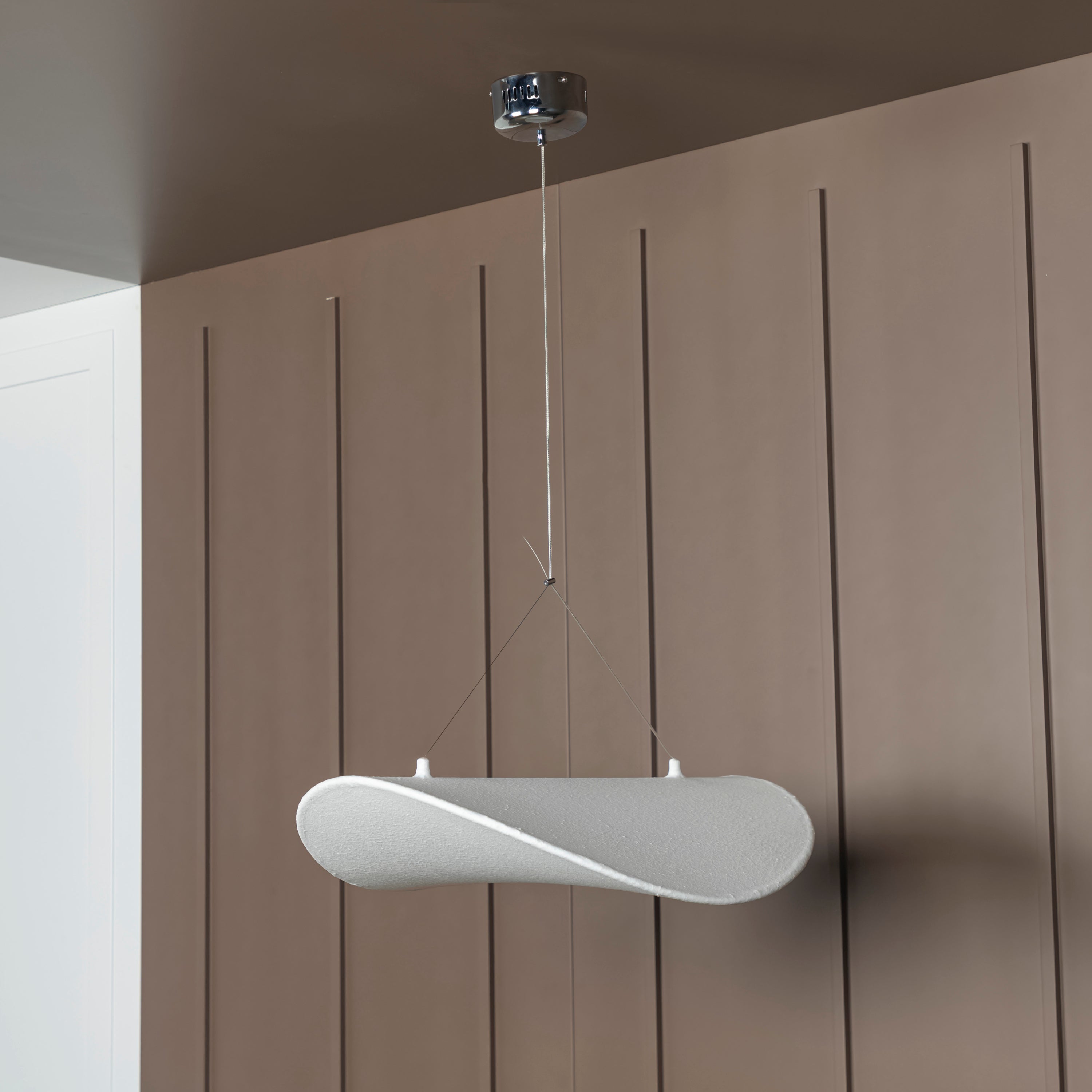 Galaxy Soft Touch White Pendant Light Chandelier 60 Cm