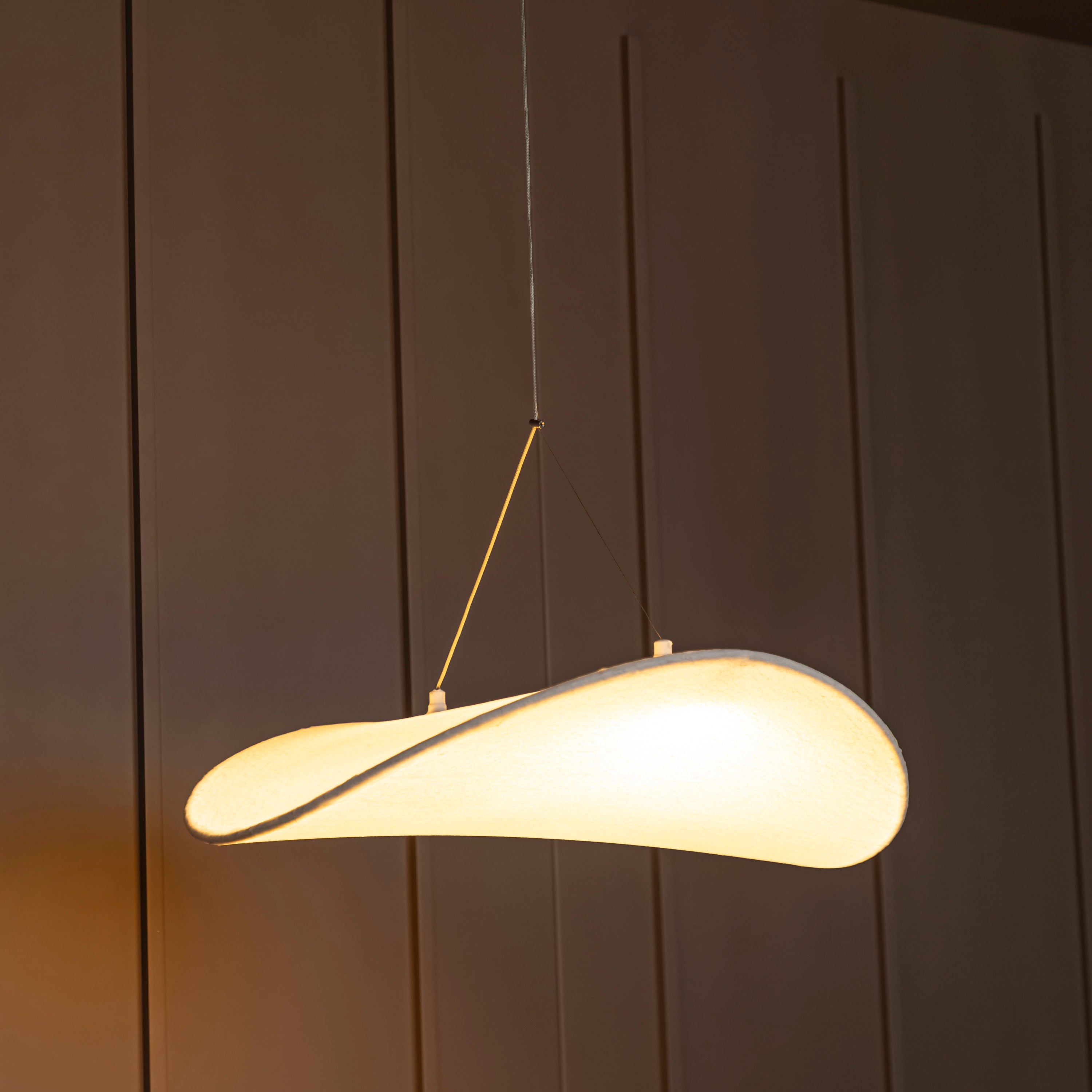 Galaxy Soft Touch White Pendant Light Chandelier 60 Cm