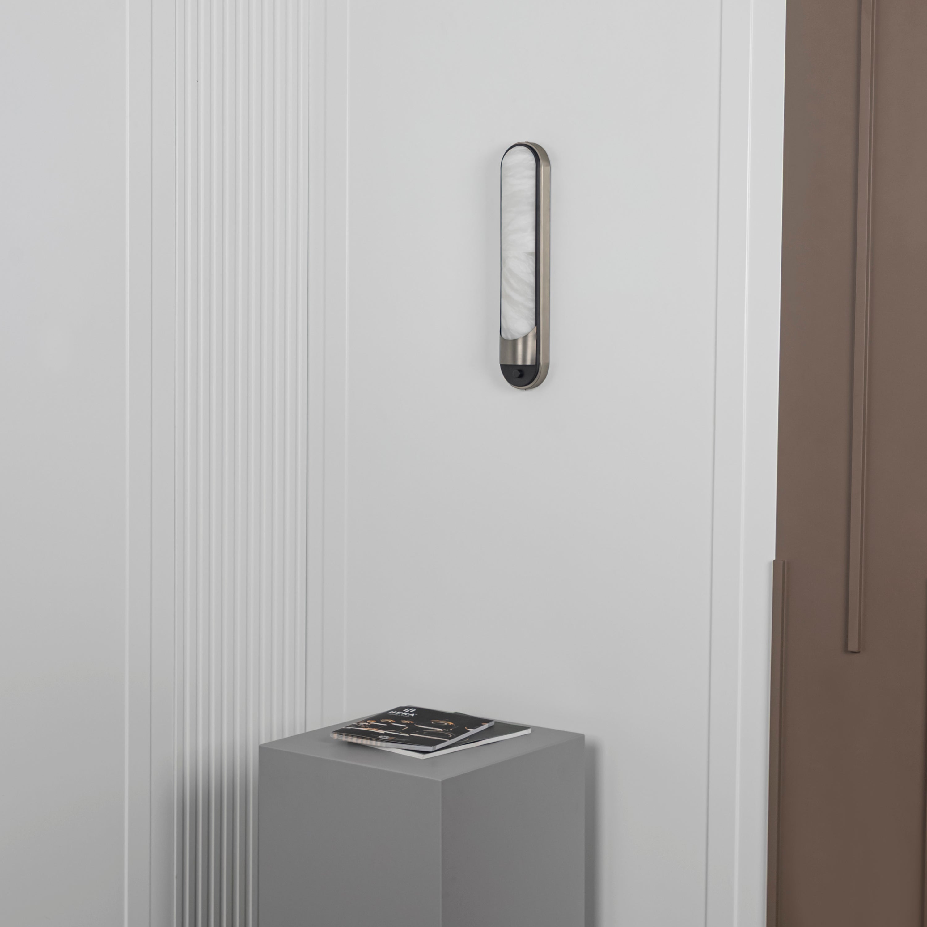 Bender Marble Platinum Wall Sconce - Heka Lighting & Trading Limited