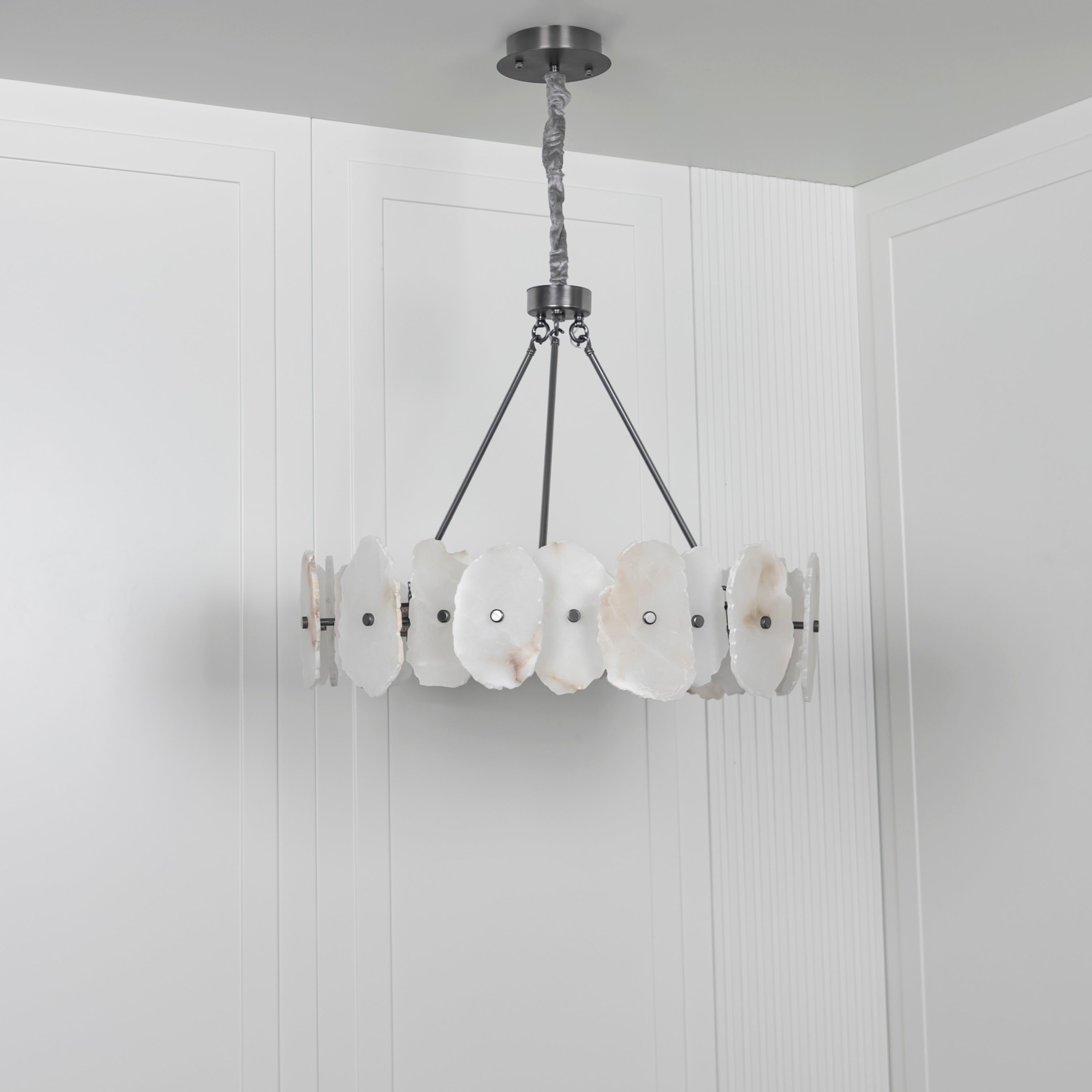 Anvers Marble Platinum Chandelier - Heka Lighting & Trading Limited