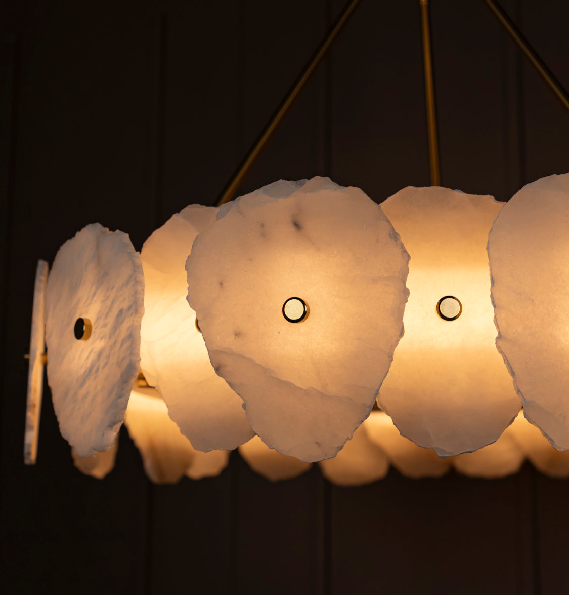 Antvers Antique White Marble Led Chandelier - Heka Lighting & Trading Limited