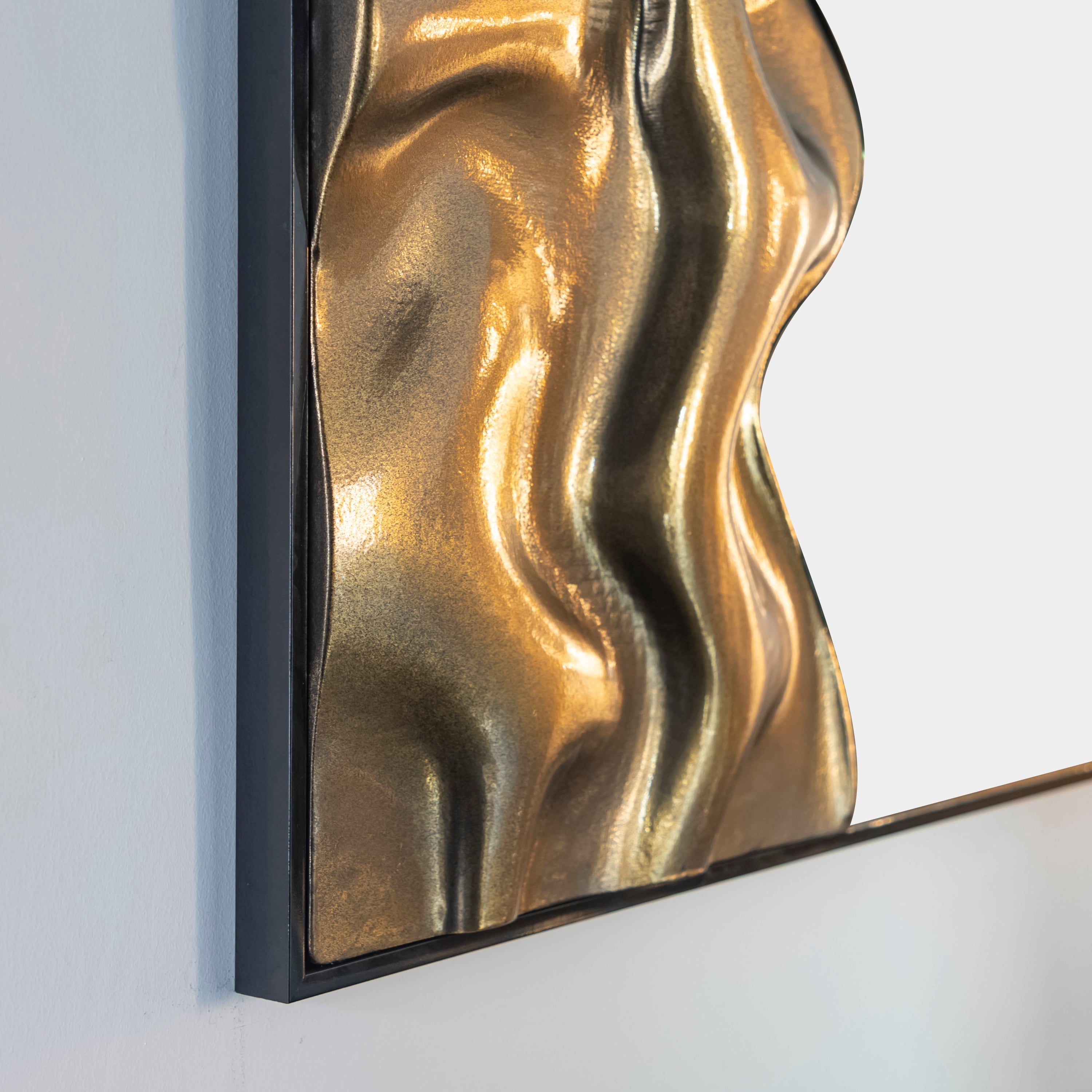 Gold Embossed Wall Art 90X120Cm