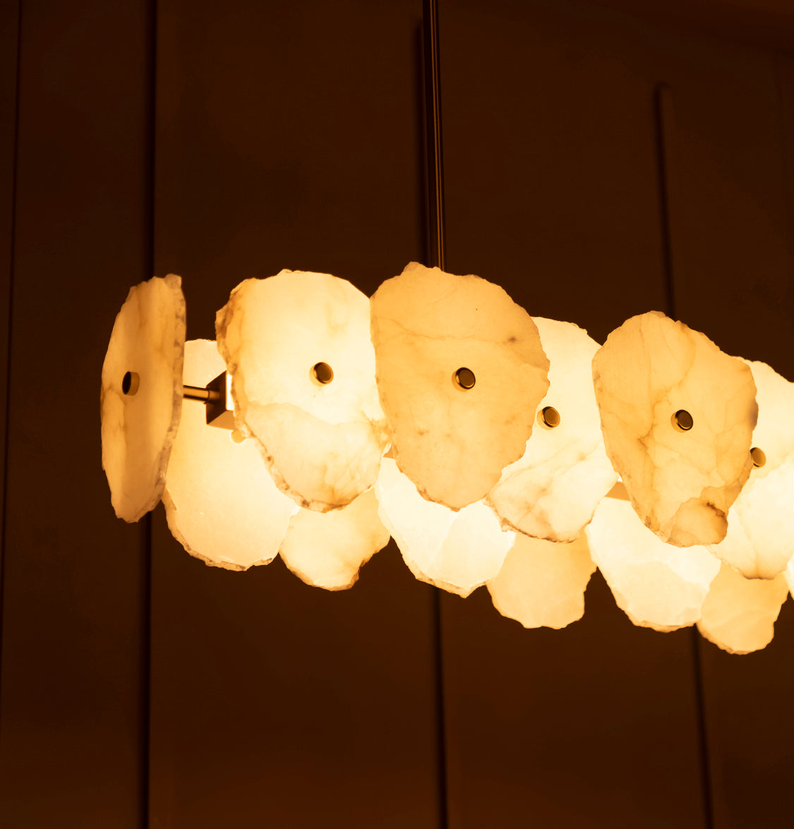 Anvers Antique Marble Dining Table Top Led Chandelier - Heka Lighting & Trading Limited