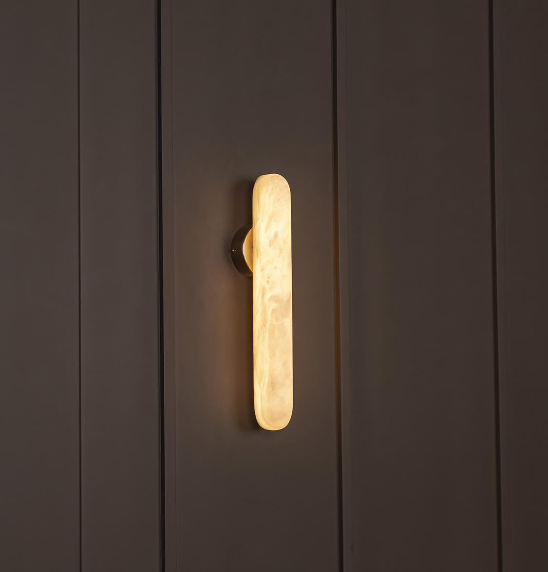 Iguazu Marble Wall Sconce 45 Cm - Heka Lighting & Trading Limited