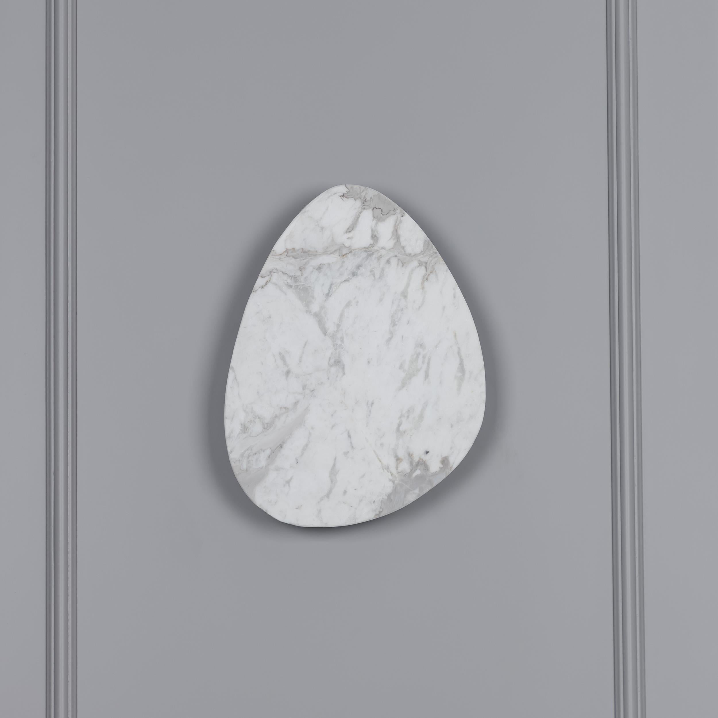 Medusa White Marbled Led Wall Sconce 27 Cm - Heka Lighting & Trading Limited