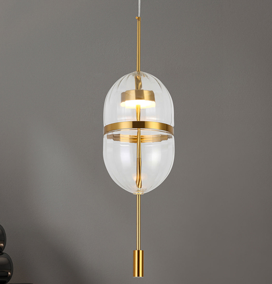 Ruanda Transparent Pendant Light Chandelier 20 Cm - Heka Lighting & Trading Limited