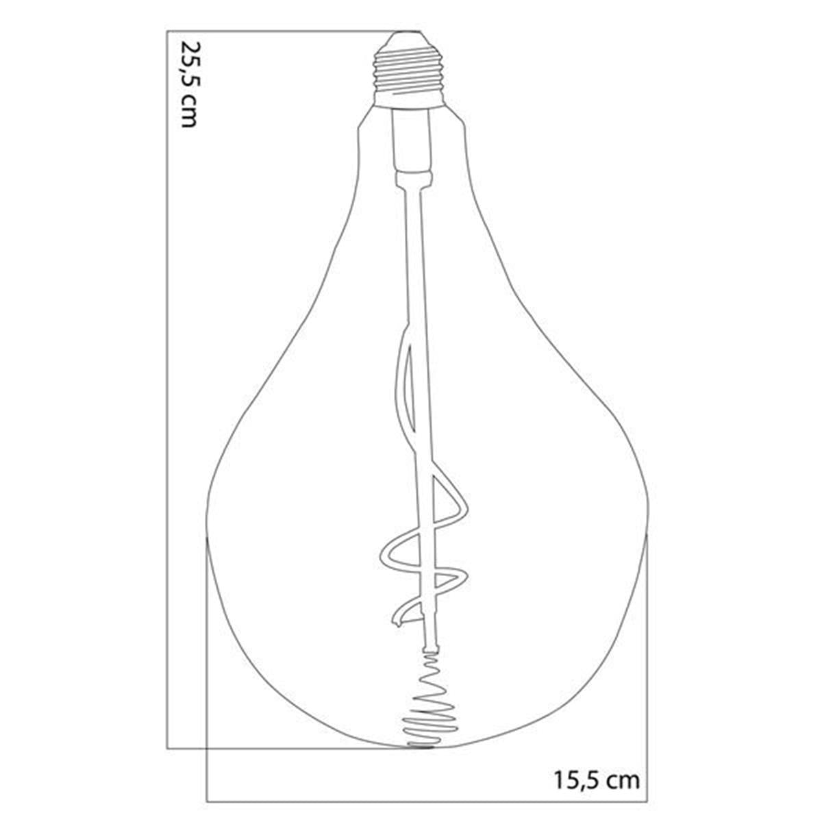 Smoked Led Bulb 4W 2200K E27 Erd-73 - Heka Lighting & Trading Limited