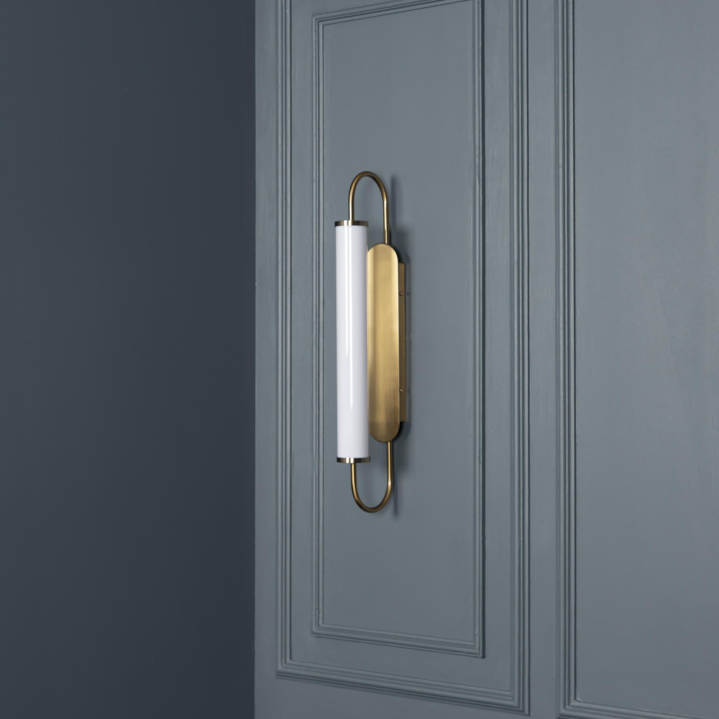 Toronto Soft Brushed Brass Led Wall Sconce - Heka Lighting & Trading Limited