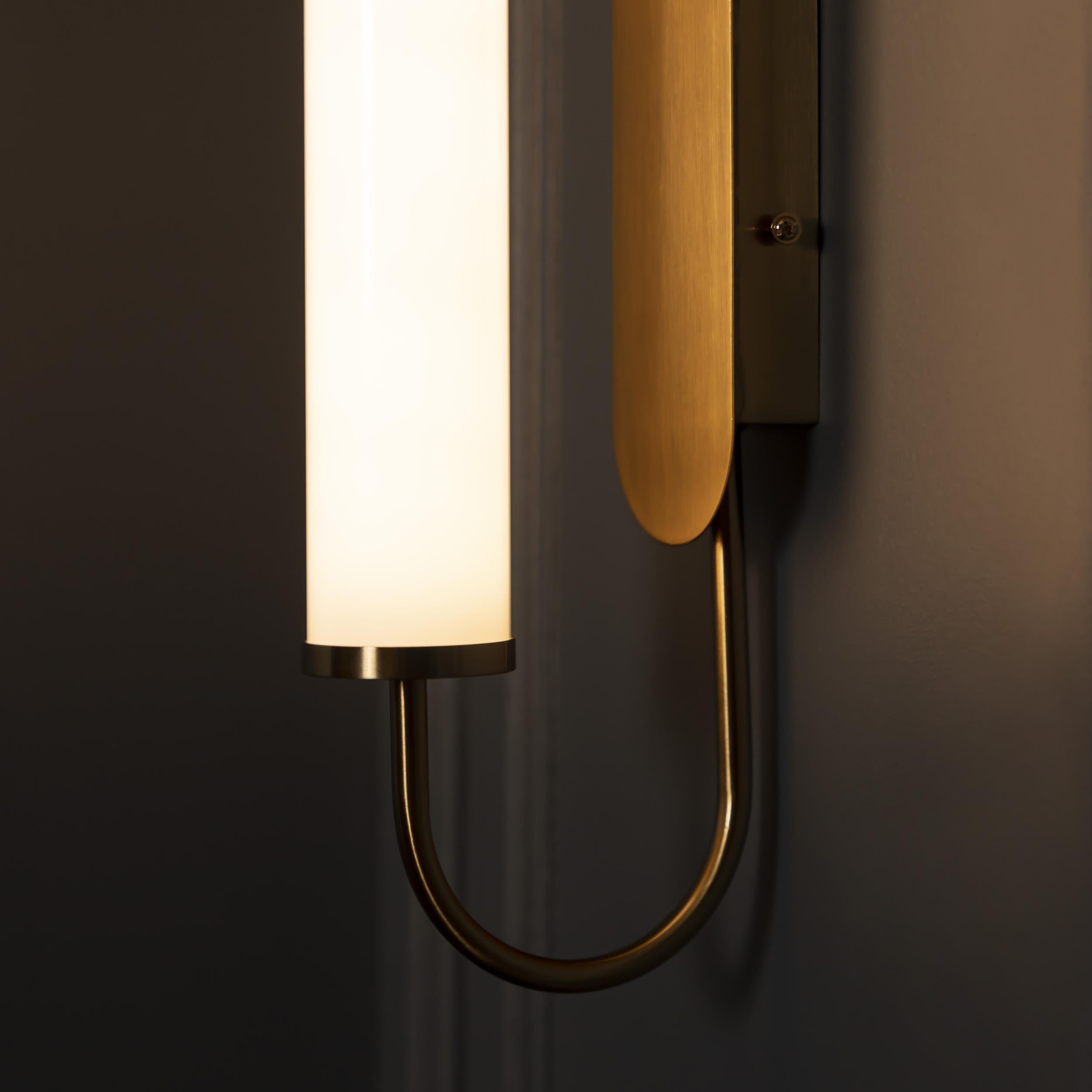 Toronto Soft Brushed Brass Led Wall Sconce - Heka Lighting & Trading Limited