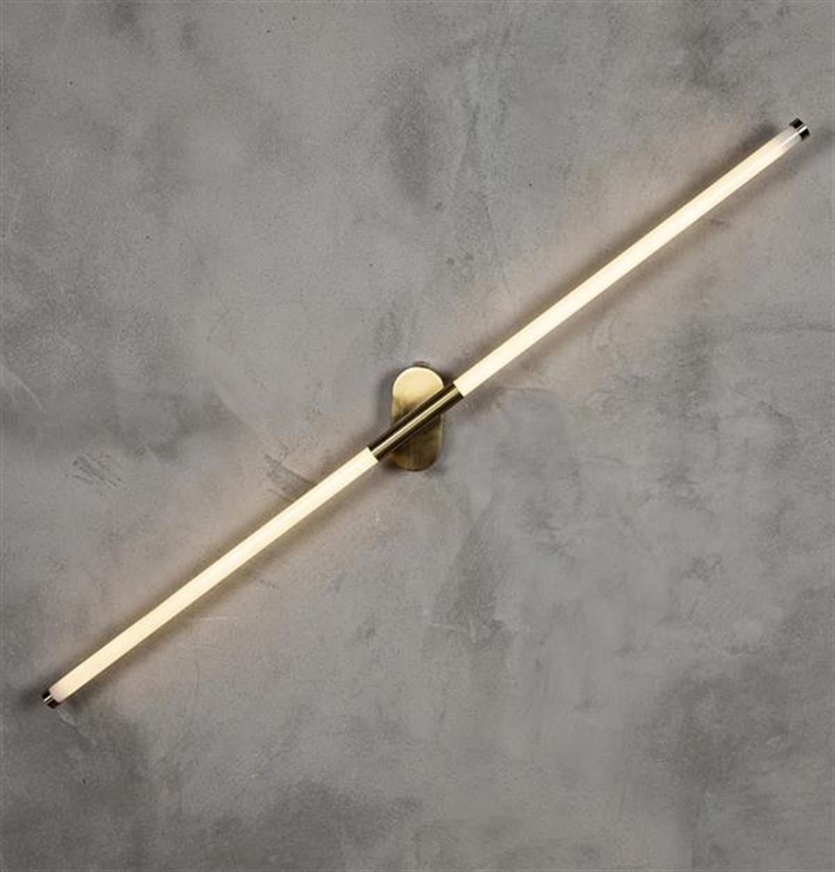 Akra Antique Led Wall Sconce 100 Cm - Heka Lighting & Trading Limited