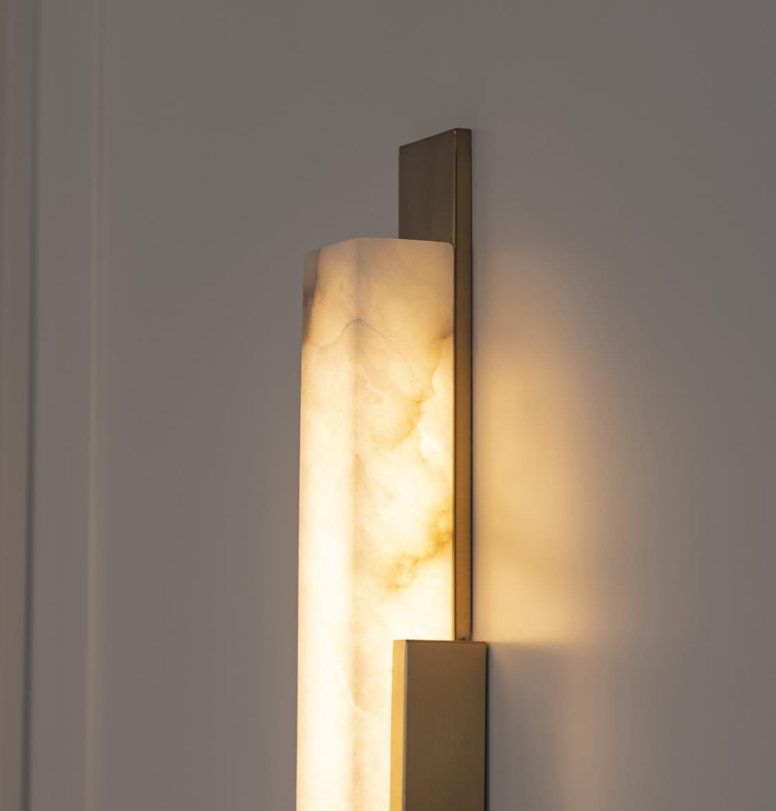 Alberta Marble Antique Wall Sconce - Heka Lighting & Trading Limited