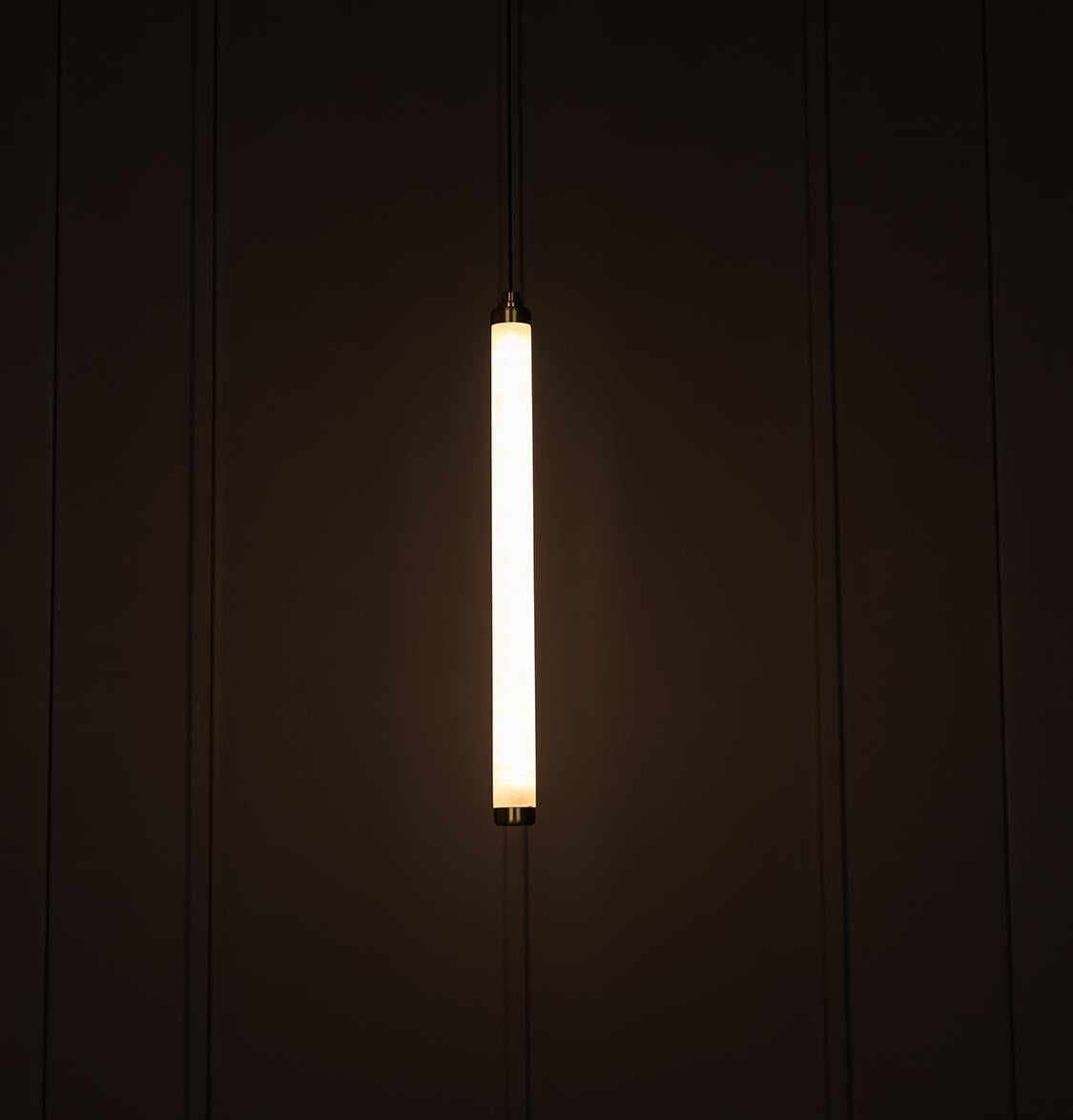 Albina Marble Antique Vertical Pendant Light 45 Cm - Heka Lighting & Trading Limited