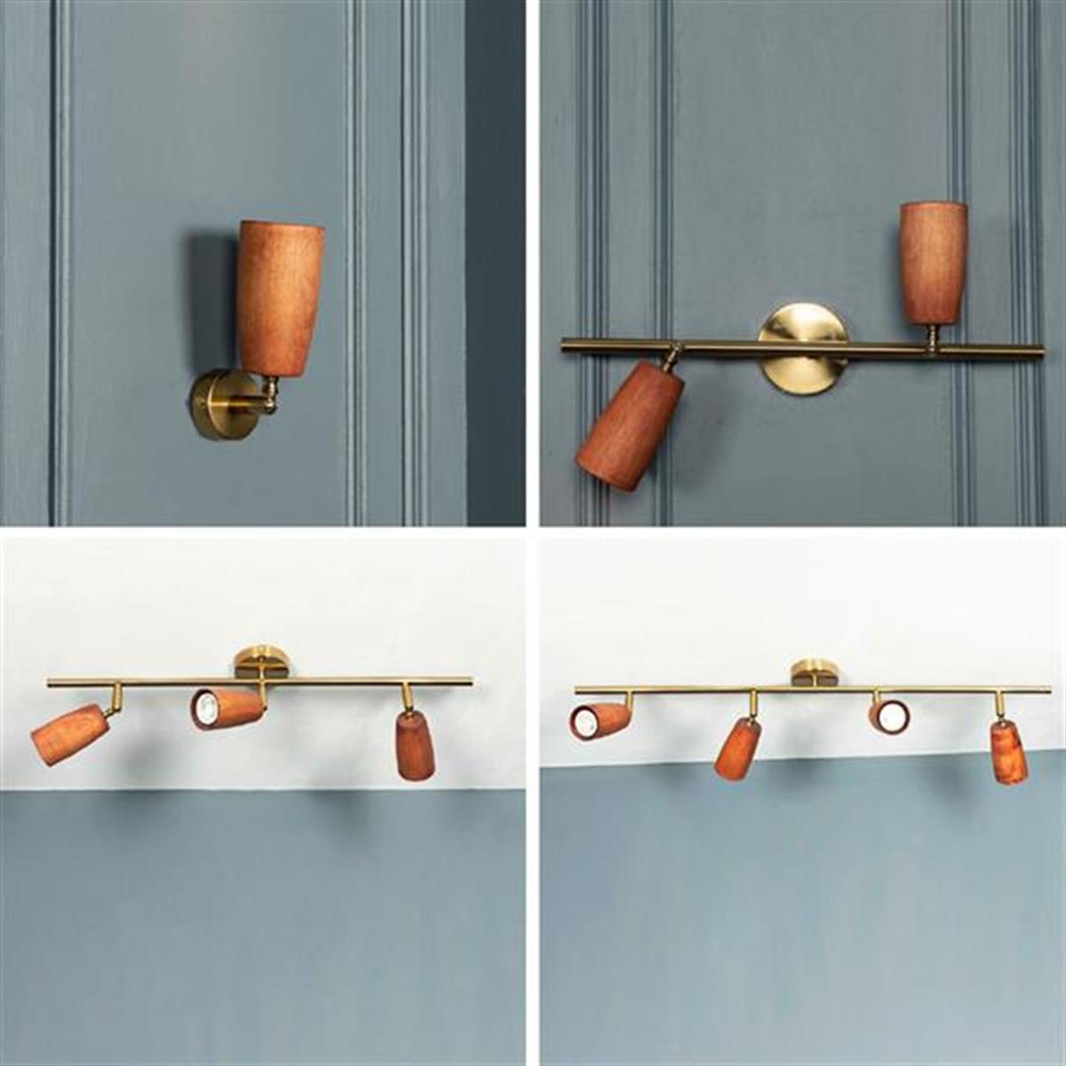 Angel Single Wood Antique Wall Sconce - Heka Lighting & Trading Limited