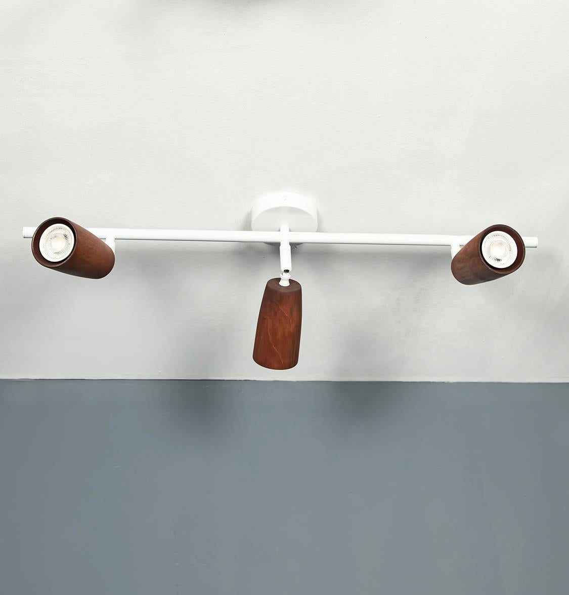 Angel Triple Wood White Wall Sconce - Heka Lighting & Trading Limited