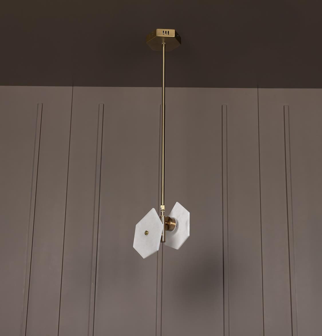 Azor Double Marble Antique Pendant Light - Heka Lighting & Trading Limited