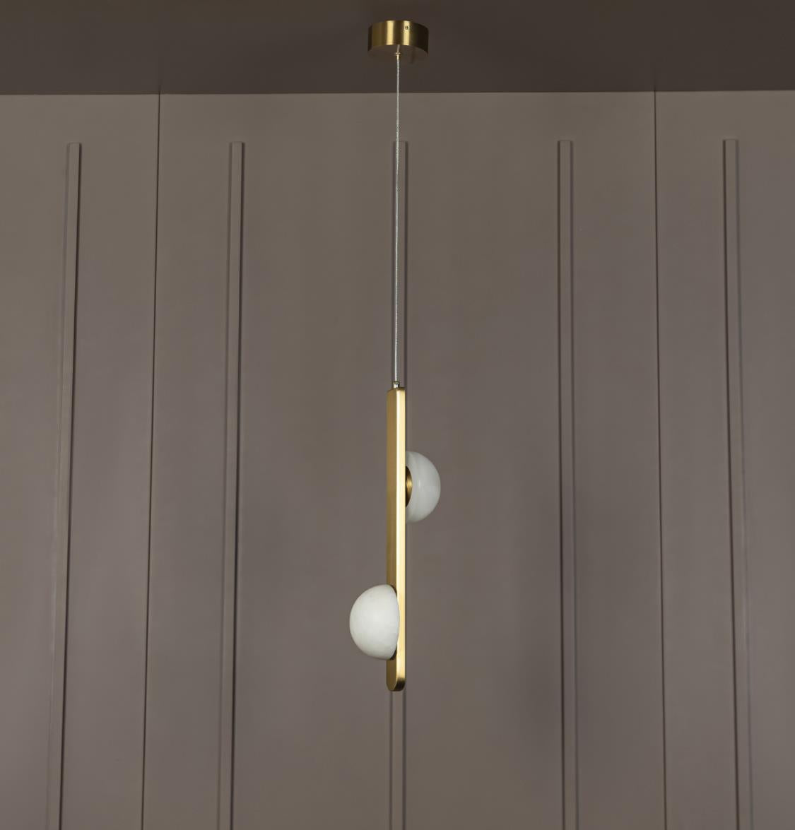 Bantu Antique Double Marble Pendant Light - Heka Lighting & Trading Limited