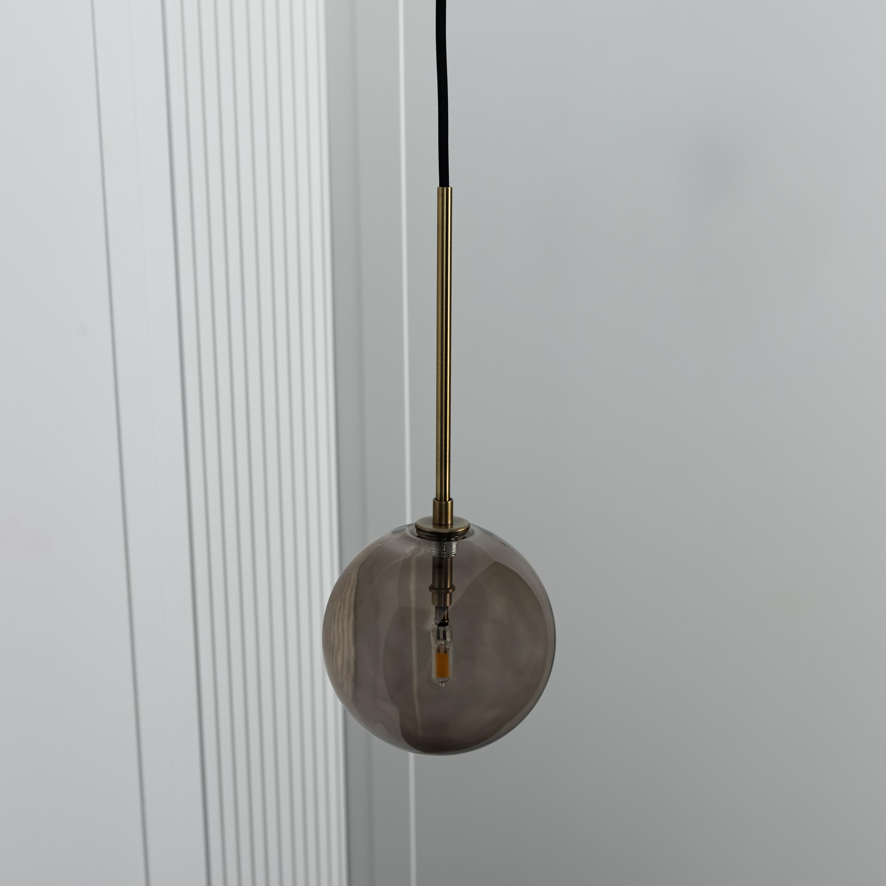 Batur Brown Pendant Light 15 Cm