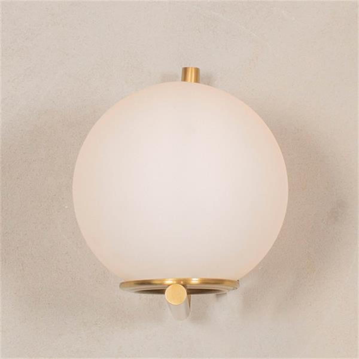 Berde Soft Brass Antique Wall Sconce 20 Cm - Heka Lighting & Trading Limited